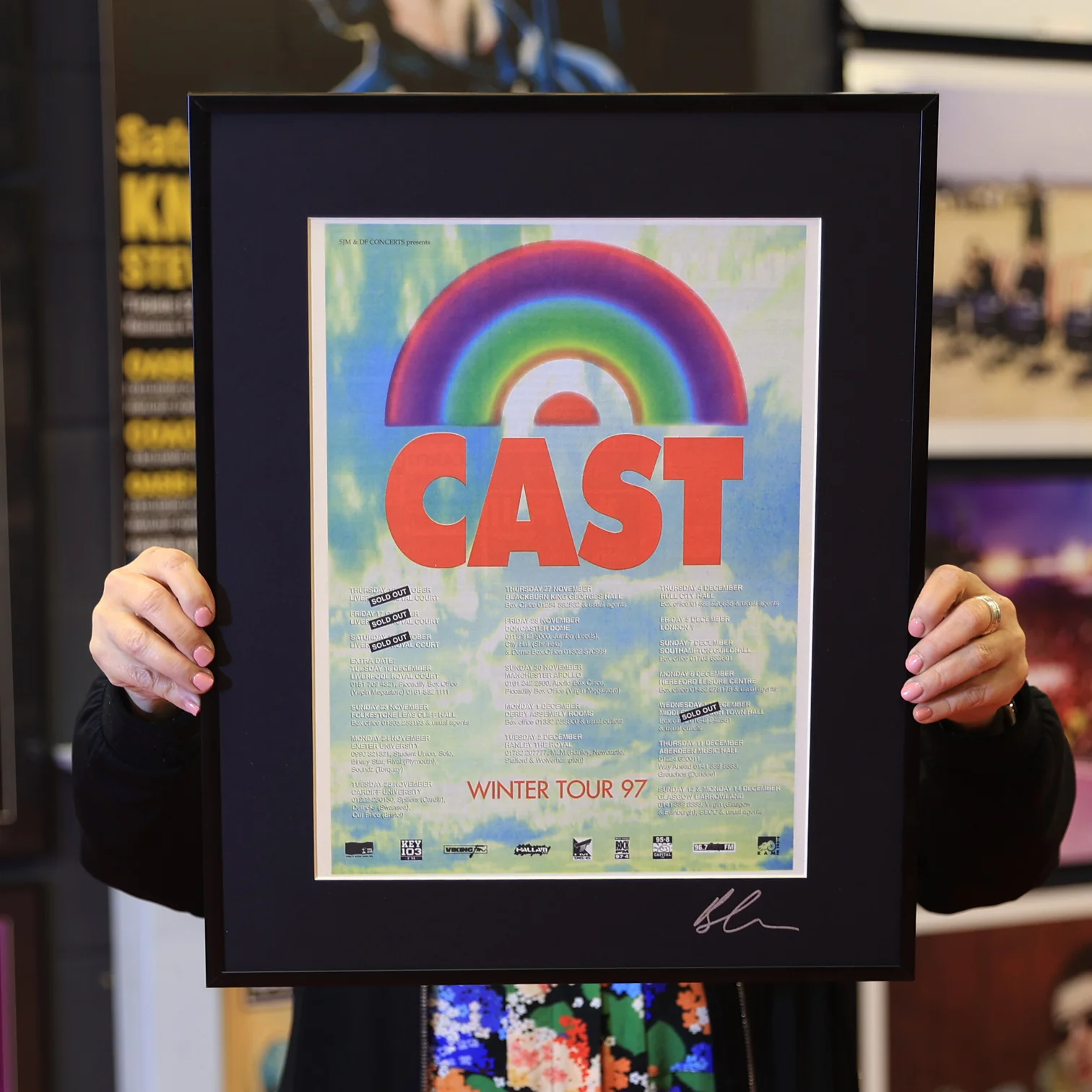 Cast - Winter Tour 1997 Ad - Original - New Item - Image 2