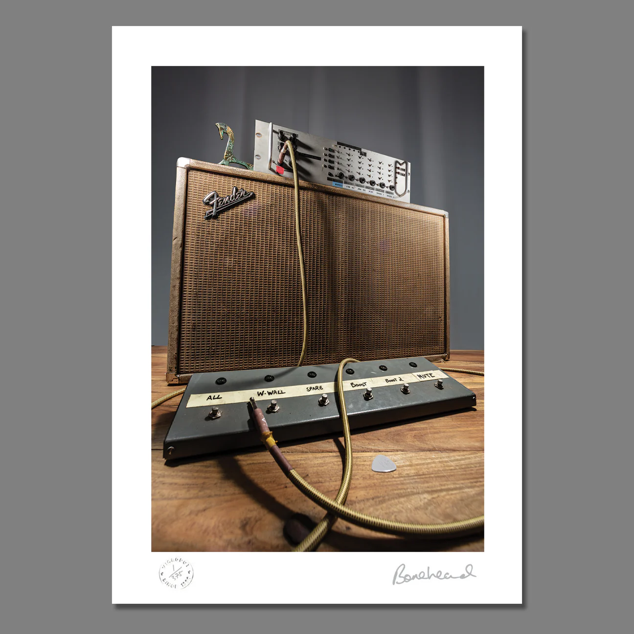 Bonehead Signed Wall Of Sound Limited Edition Print - Image 5