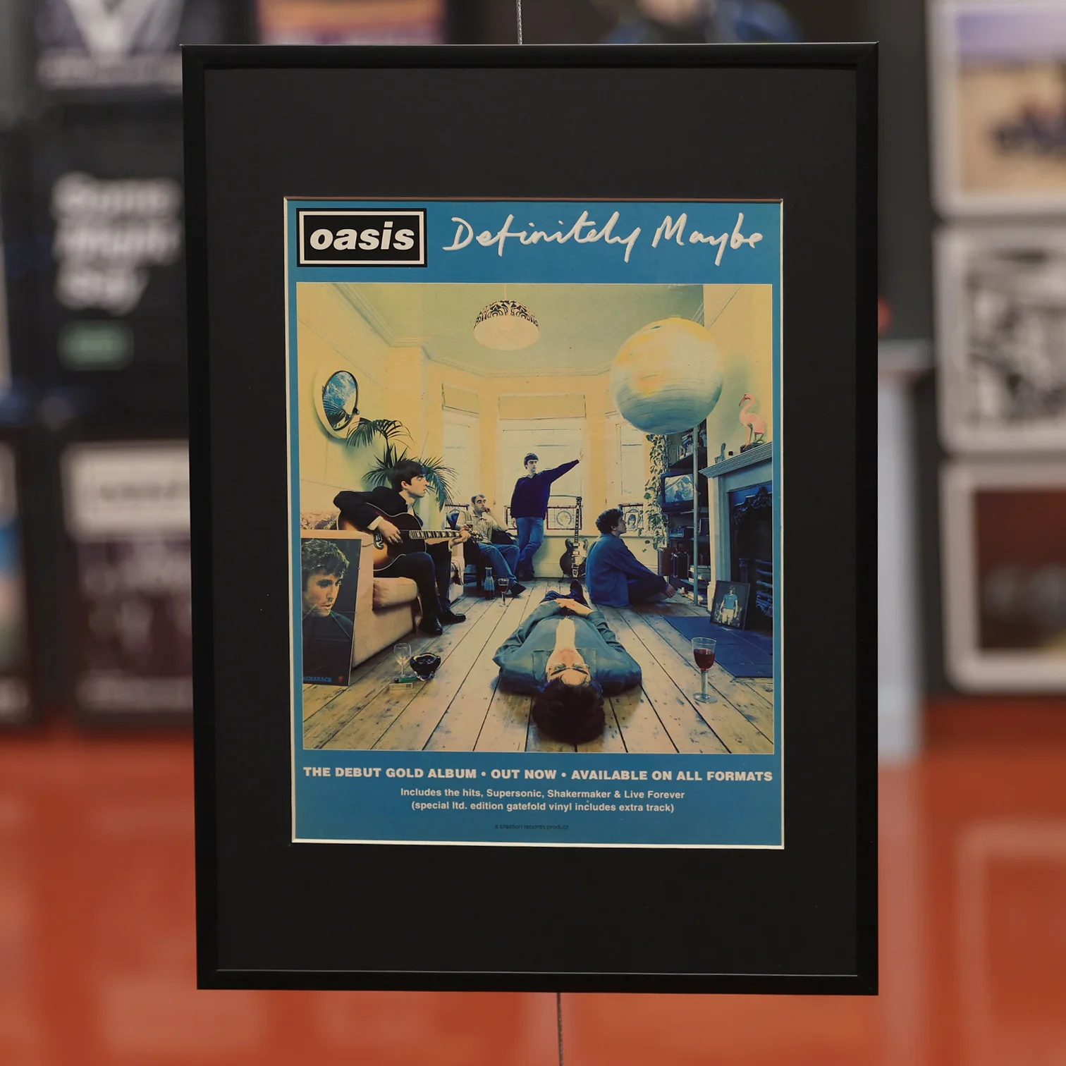 Oasis - Definitely Maybe Original 1994 Press Ad 2 - New Item - Image 2