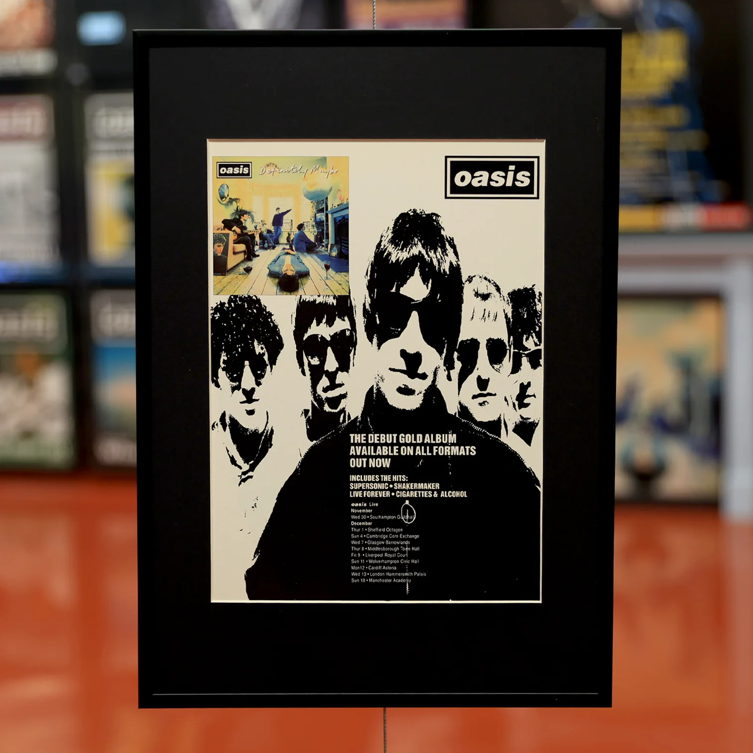 Oasis - Definitely Maybe Original 1994 Press Ad - New Item - Image 2