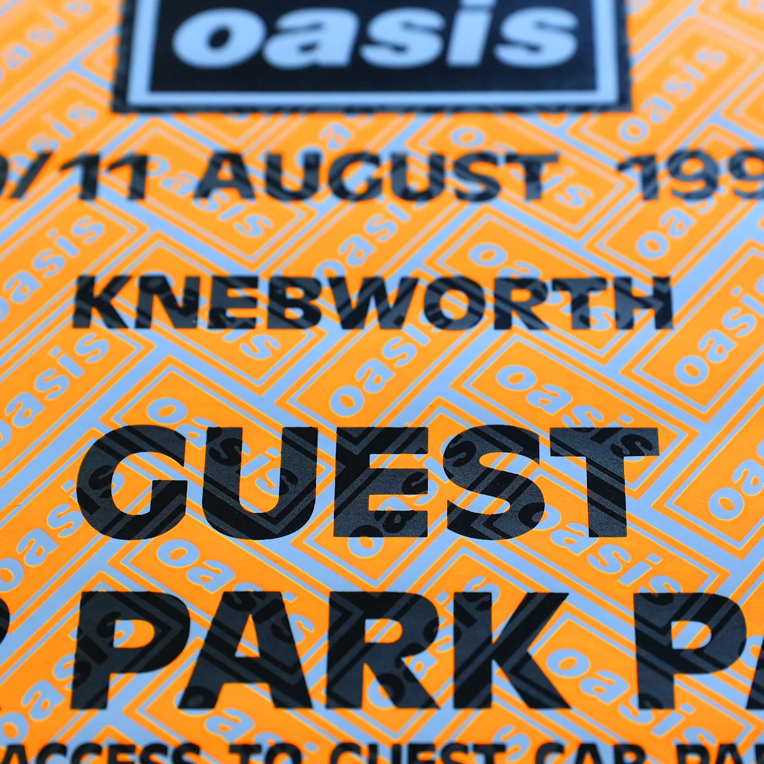 Knebworth Guest Car Park Pass - New Item - Image 3