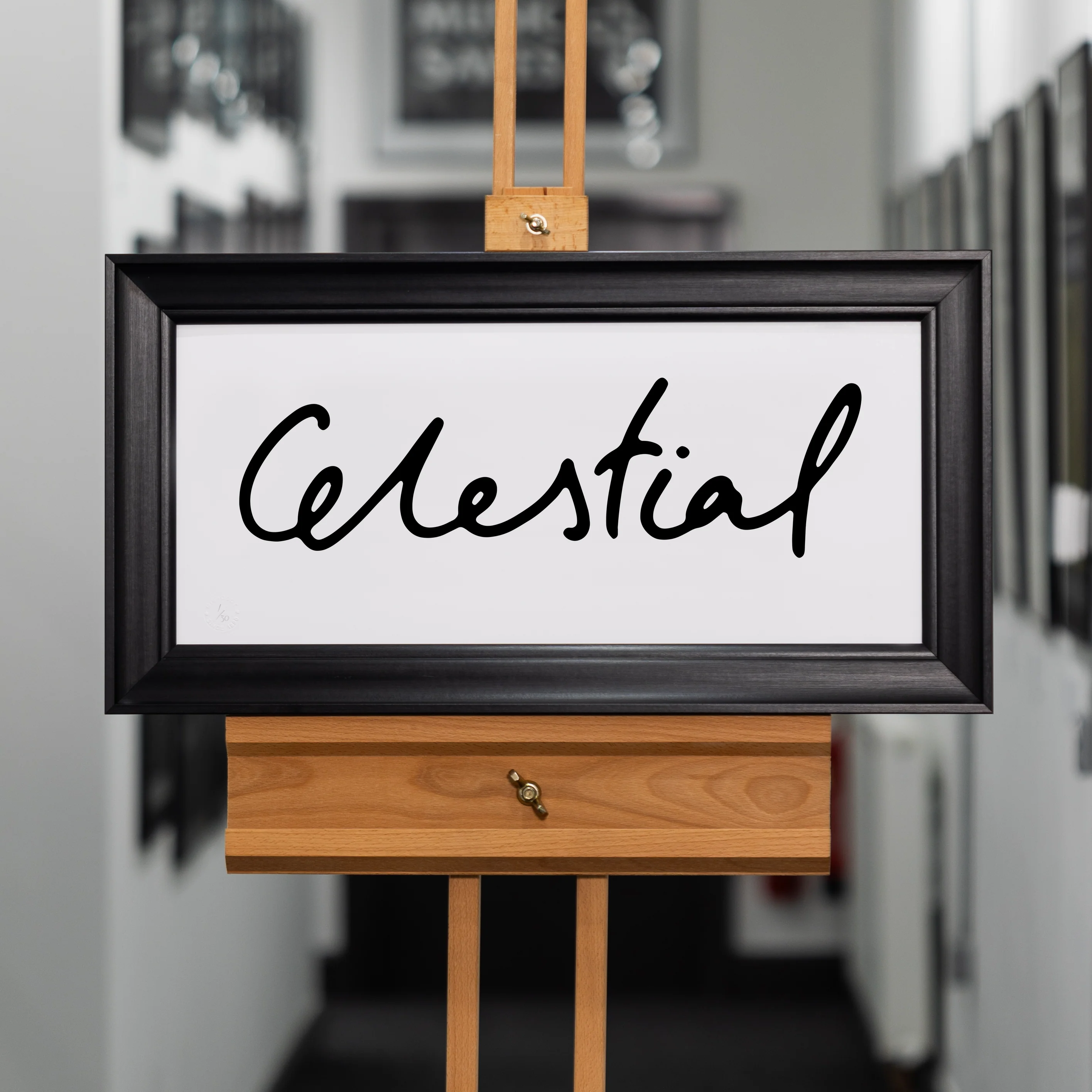 Celestial, Majestical, Godlike, Lover - Edition of 30 Each - New Item