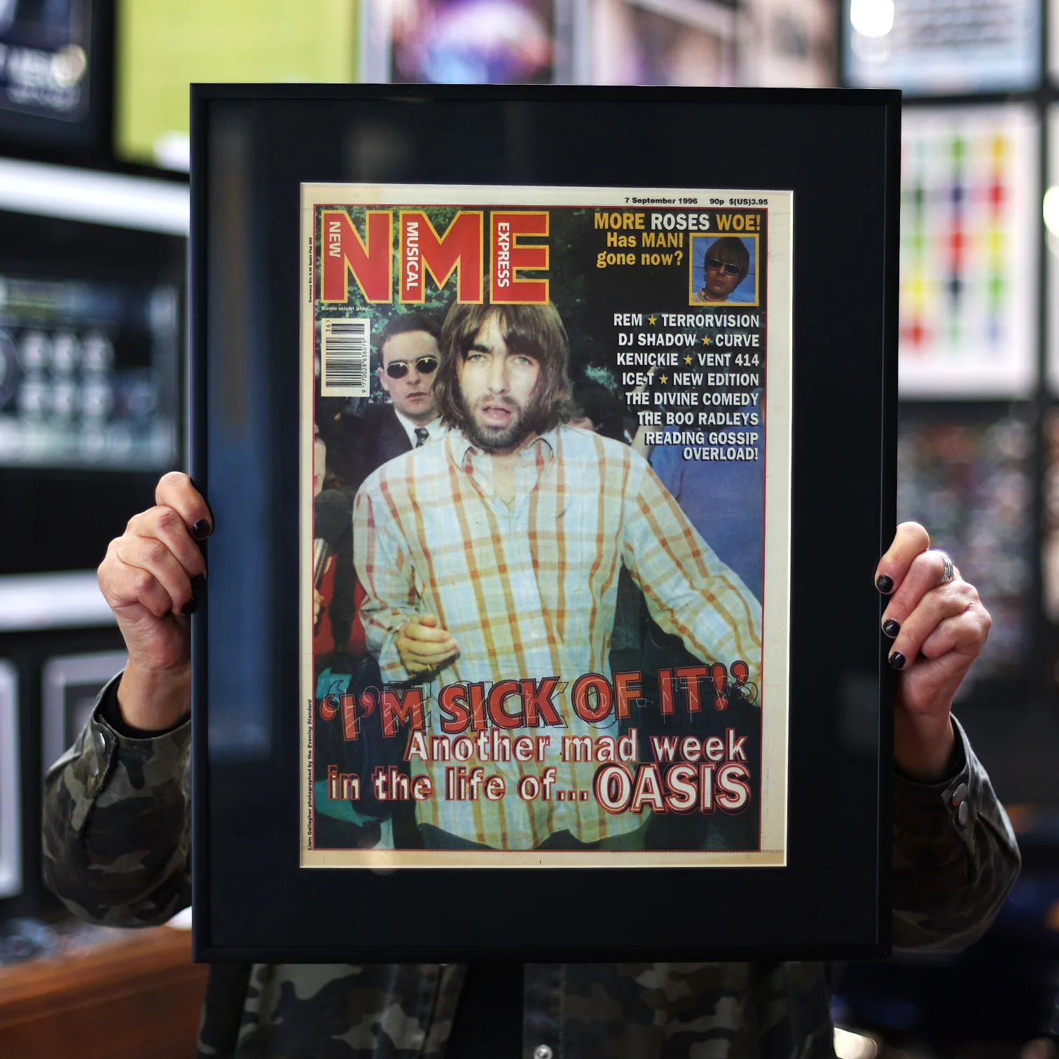 NME Original Cover 1996 'I'm Sick Of It' - New Item
