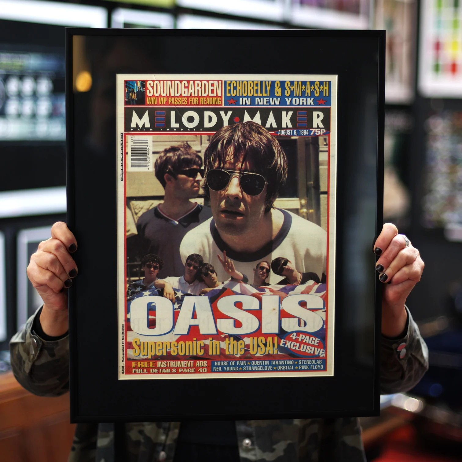 Melody Maker Original Oasis Cover 1994