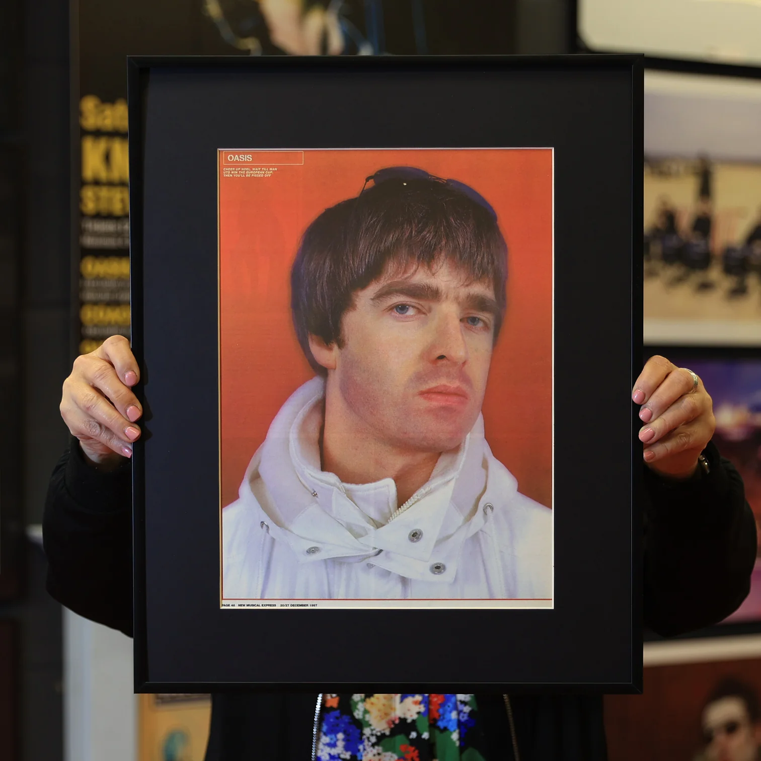 Noel Gallagher Portrait - 1997 NME original - New Item - Image 2