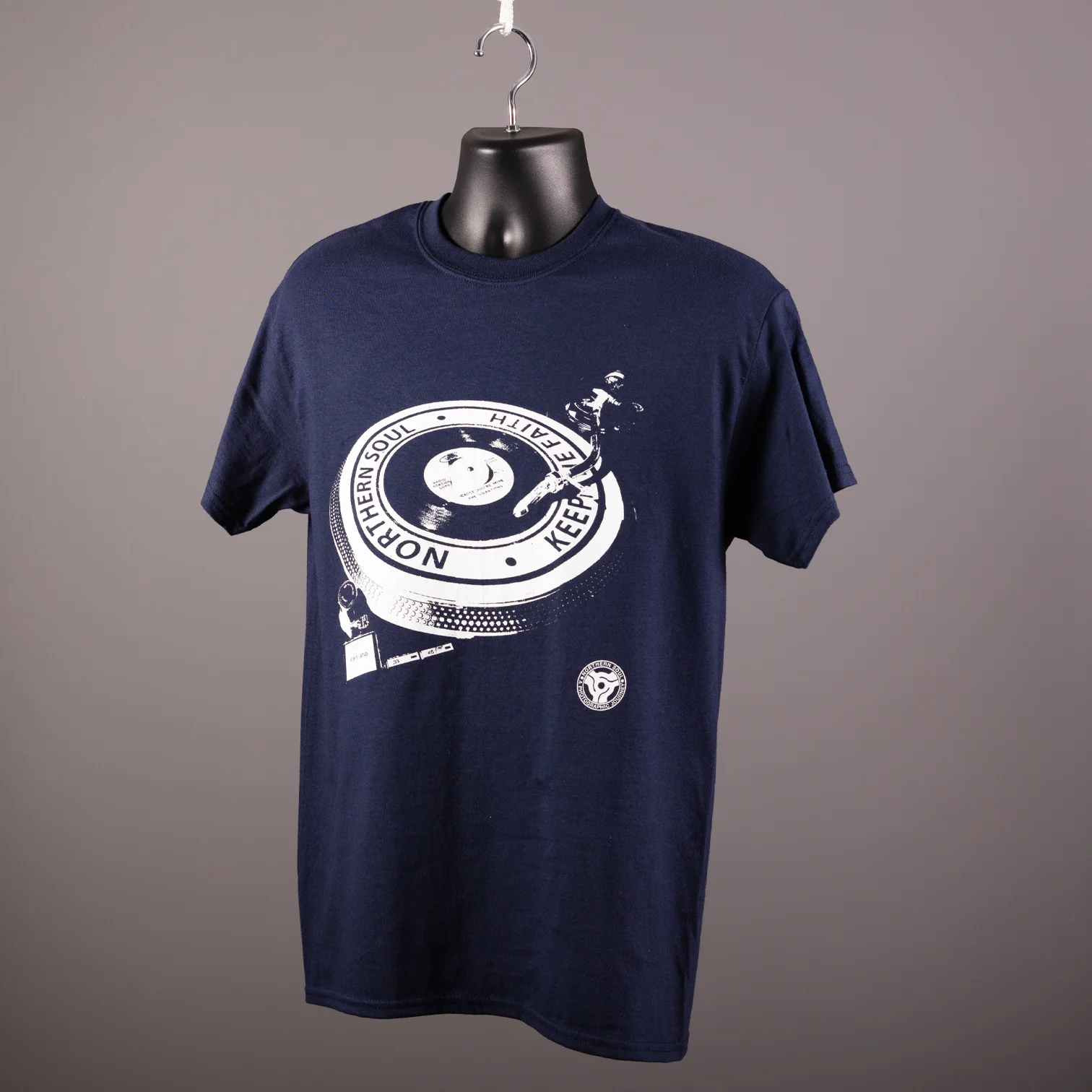 Northern Soul - Keep The Faith Turntable T Shirt - Image 4