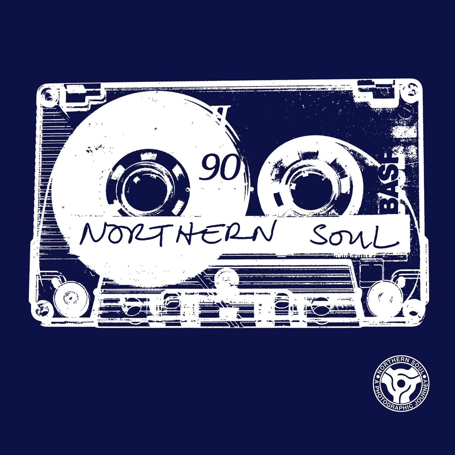 Northern Soul - Retro Cassette T Shirt - Image 3