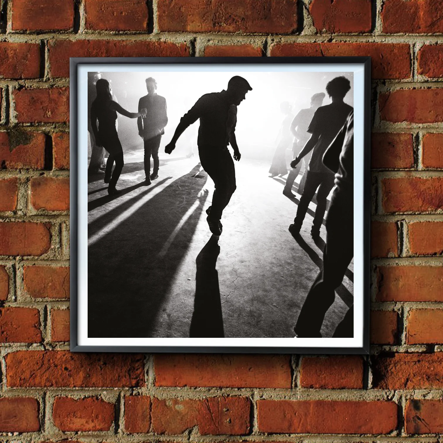 Northern Soul - Silhouette Dancer Framed Print - Image 3