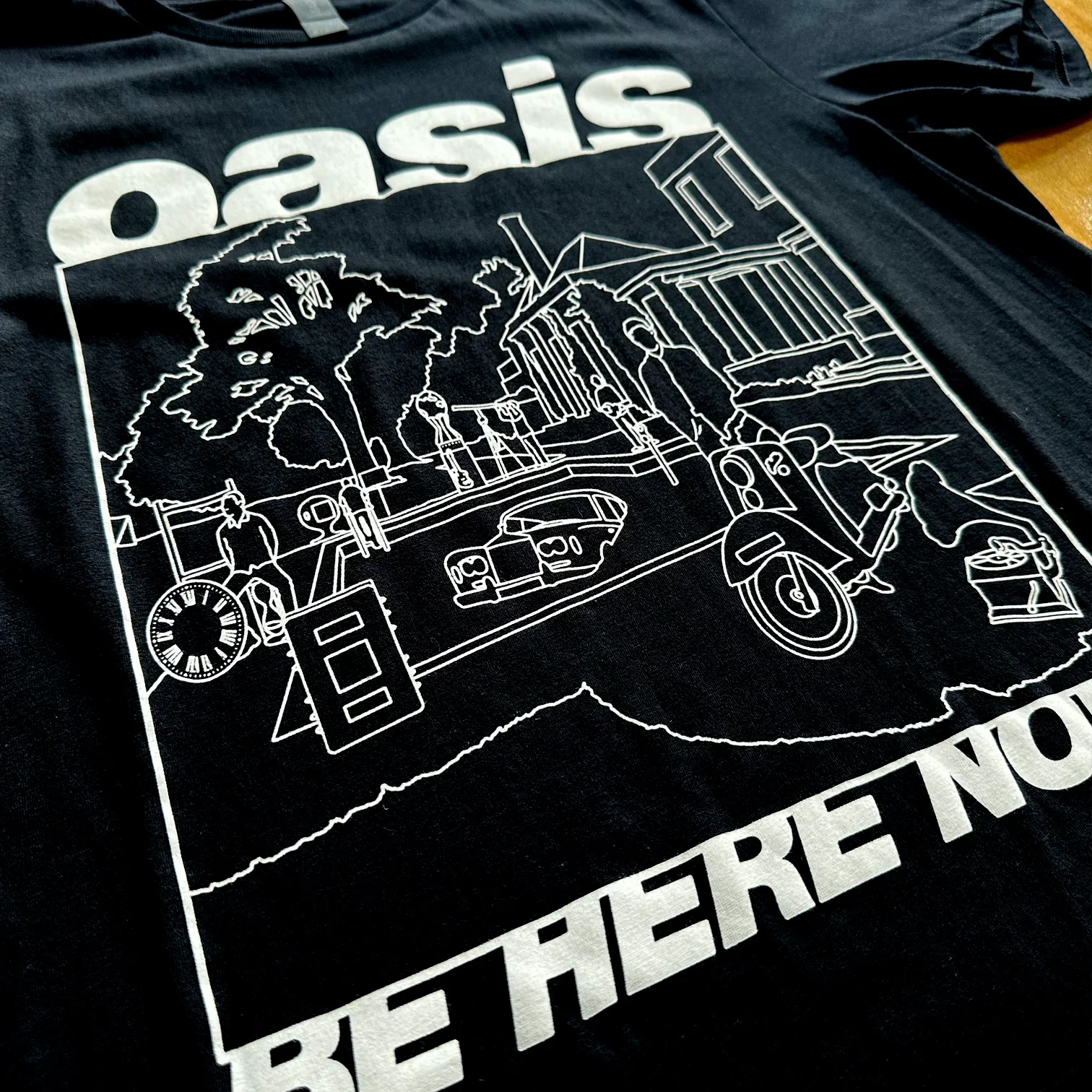 Oasis - Be Here Now Black T Shirt - New Item - Image 2
