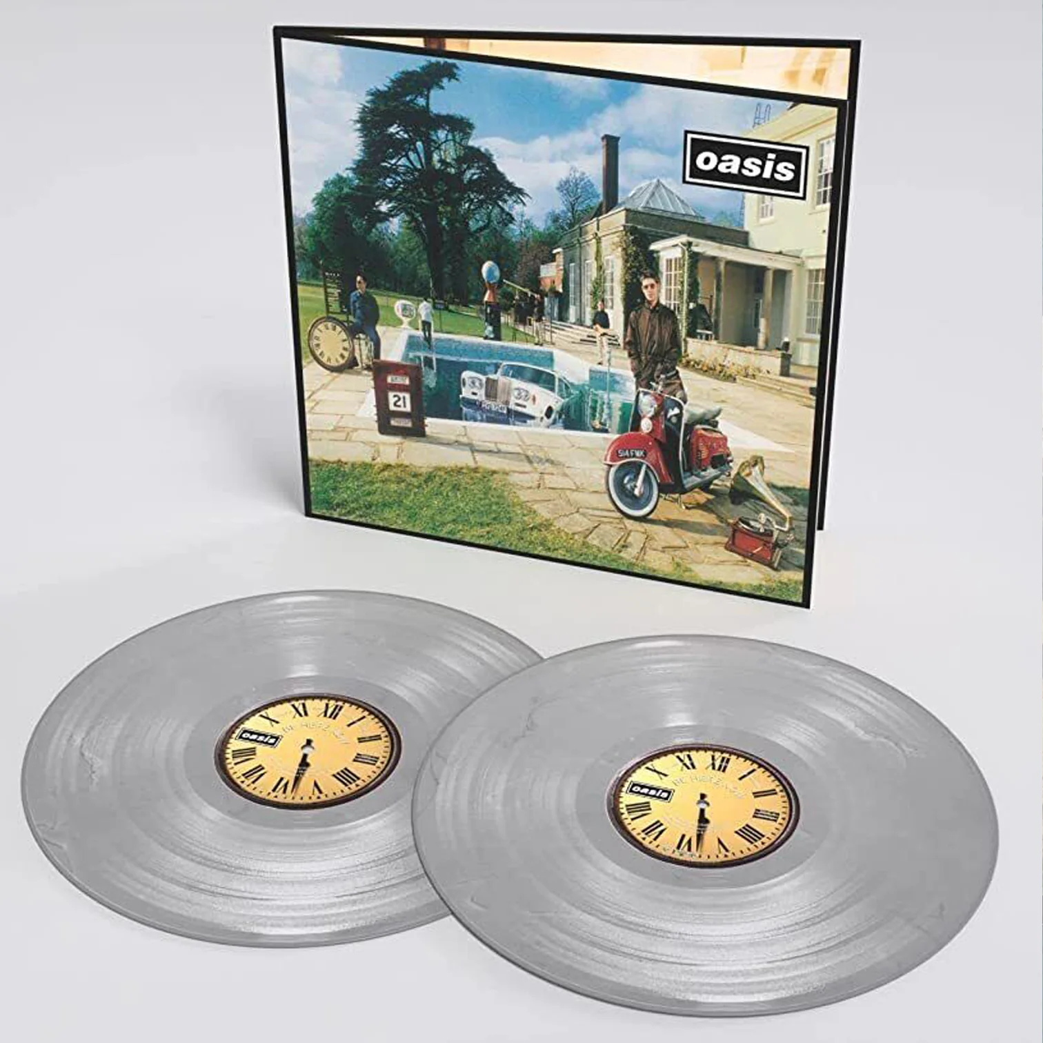 Oasis - Be Here Now - Silver Vinyl - SEALED & Signed - New Item - Image 2