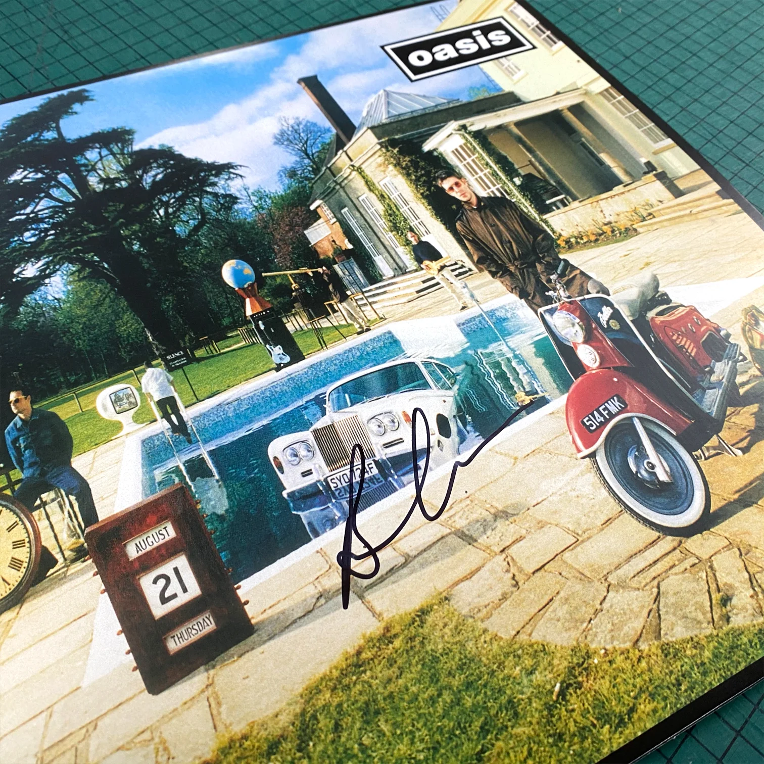 Oasis - Be Here Now - Unplayed Vinyl - Signed - Image 4
