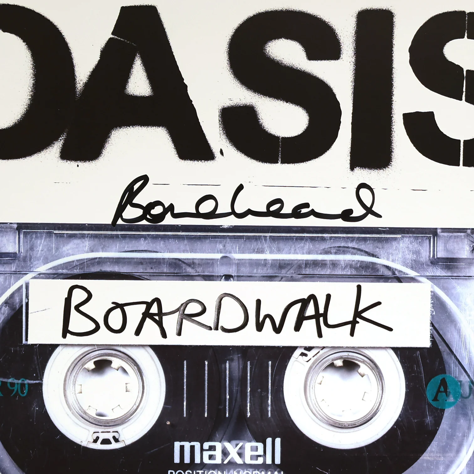 Oasis - Bonehead Signed Live At The Boardwalk - Gig Poster - New Item - Image 2