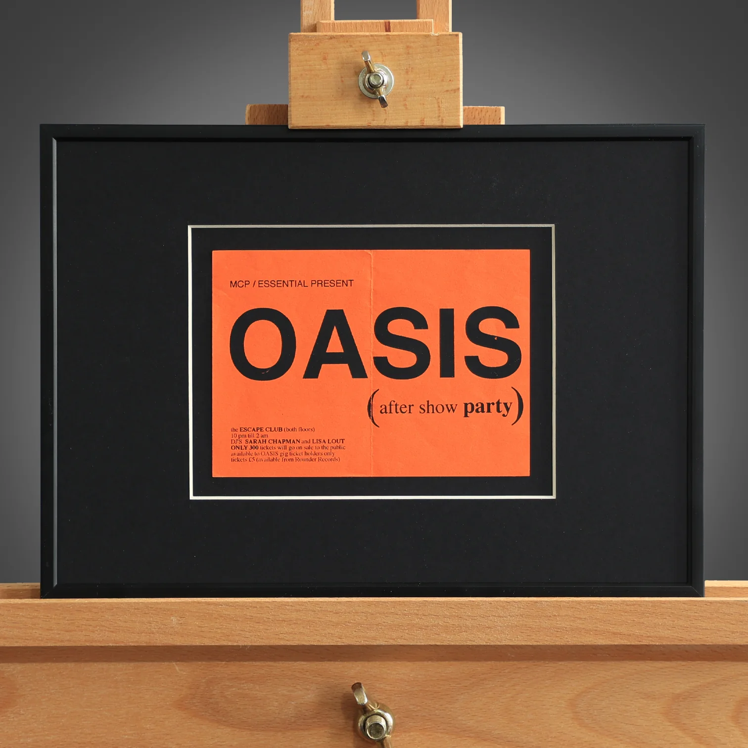 Oasis - Brighton Centre 1994 Aftershow Flyer - New Item - Image 2