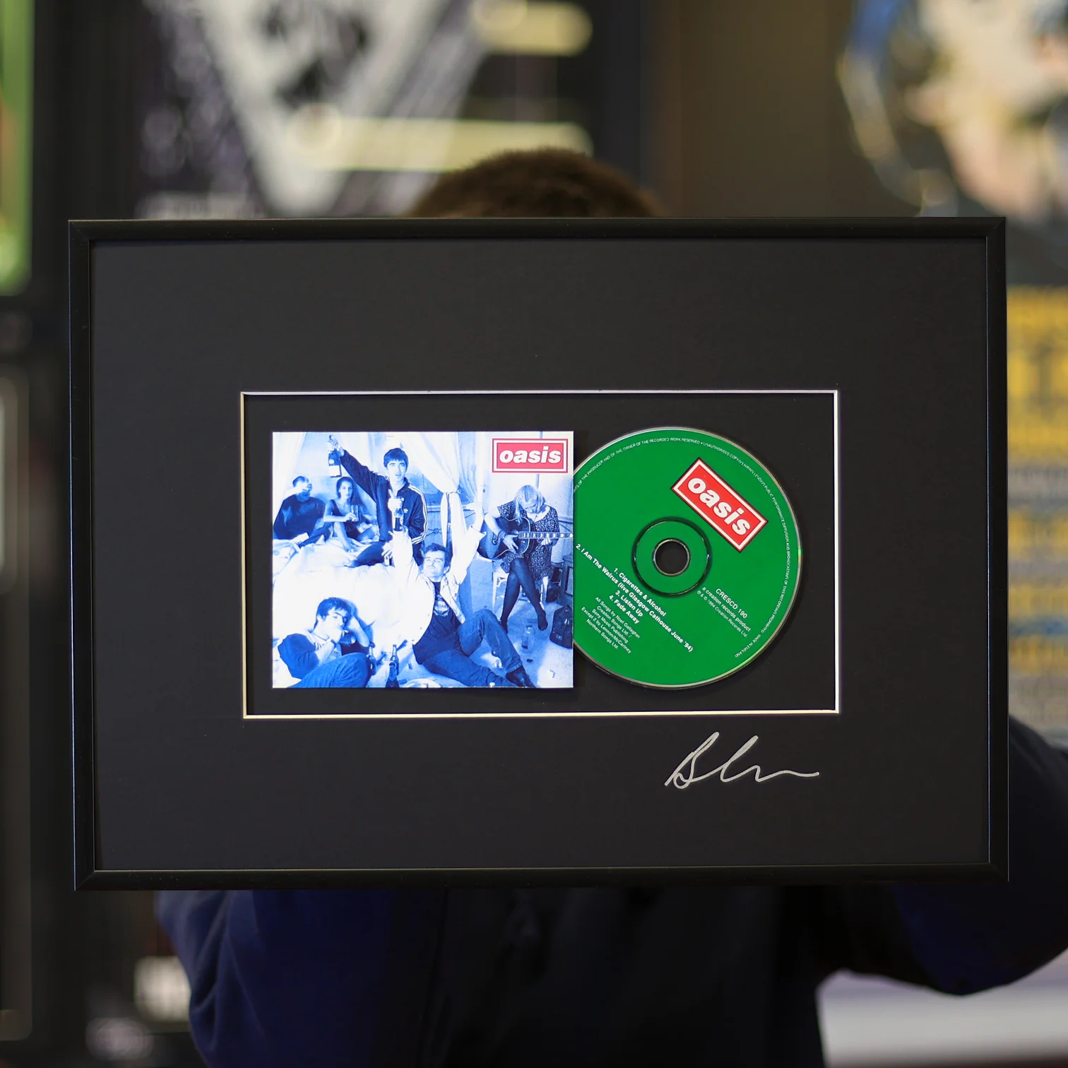 Oasis - Cigarettes & Alcohol - Framed CD - New Item - Image 2