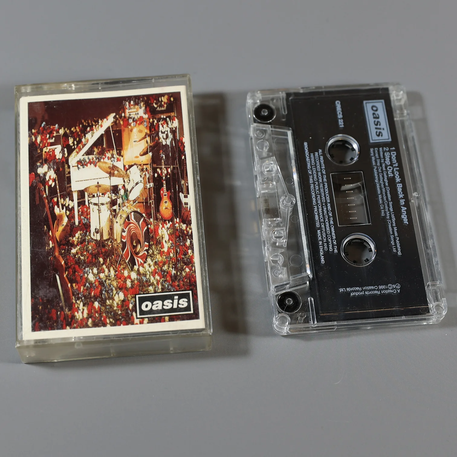 Oasis - Don't Look Back In Anger Creation Records Cassette - New Item