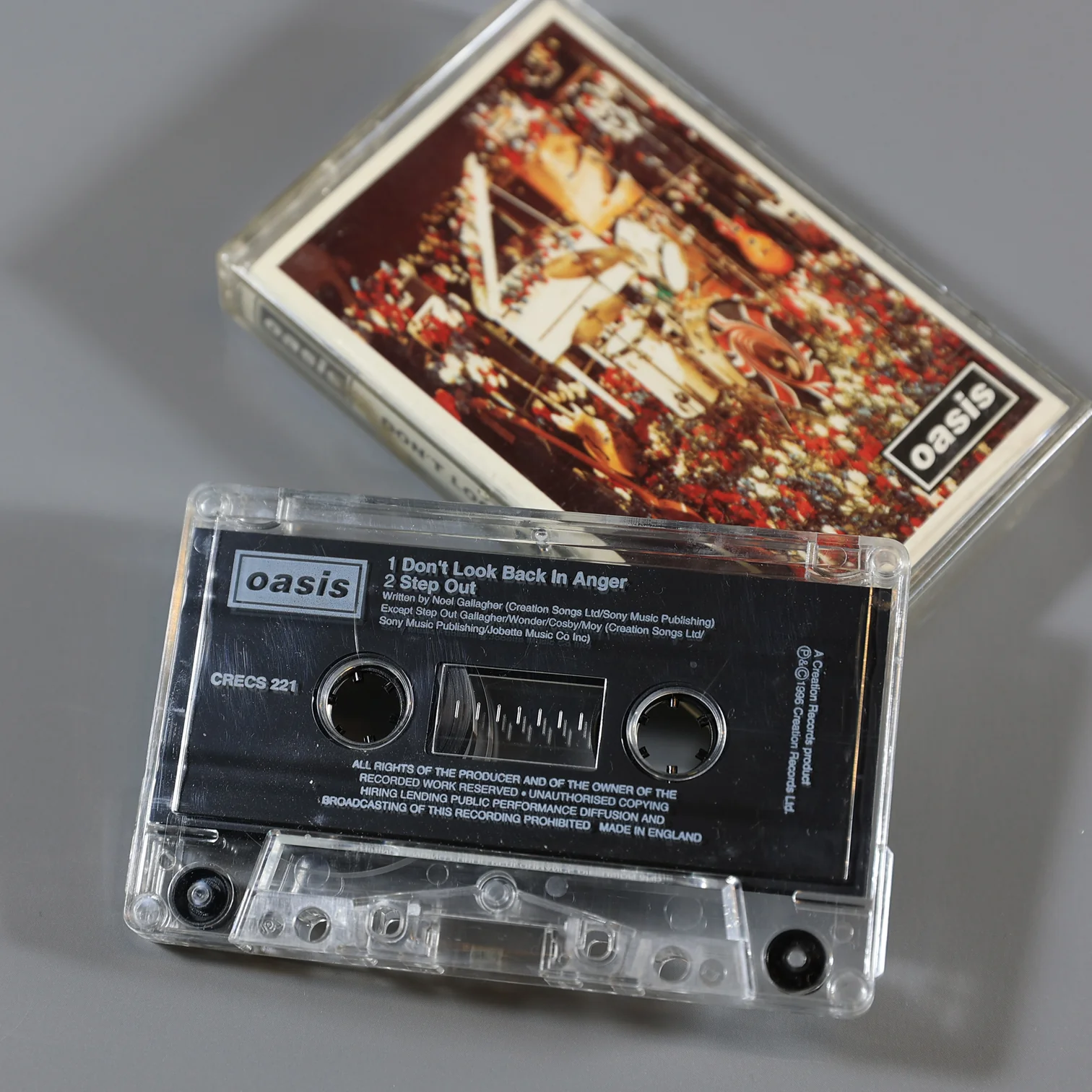 Oasis - Don't Look Back In Anger Creation Records Cassette - New Item - Image 2