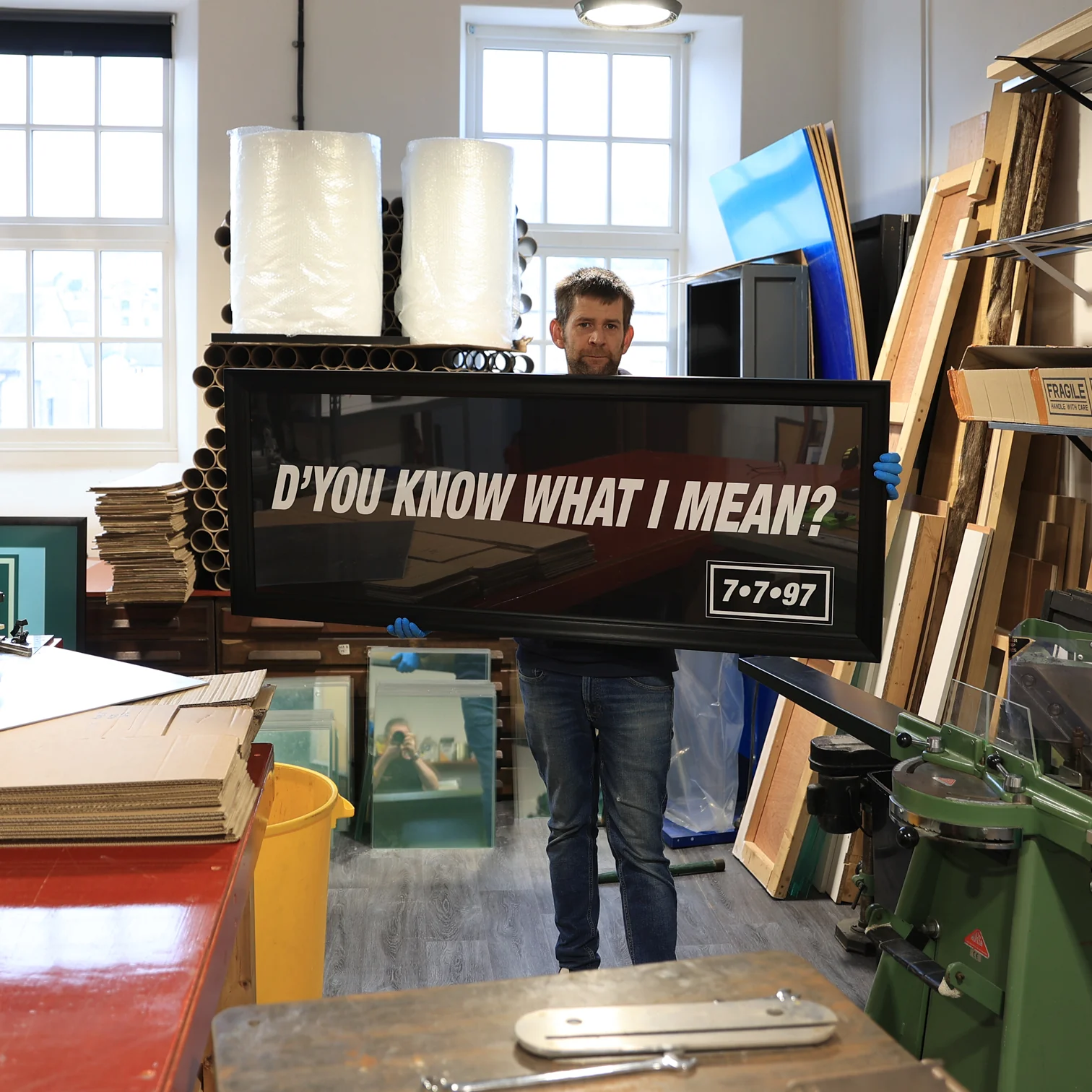 Oasis - D'You Know What I Mean? - Promo Banner - New Item