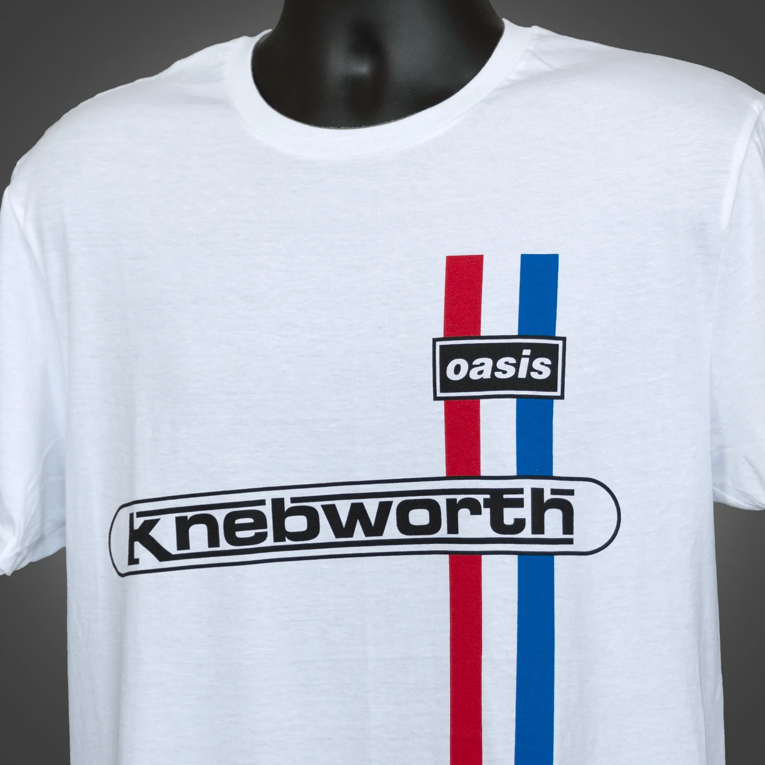 Oasis - Knebworth T Shirt - White - New Item - Image 2