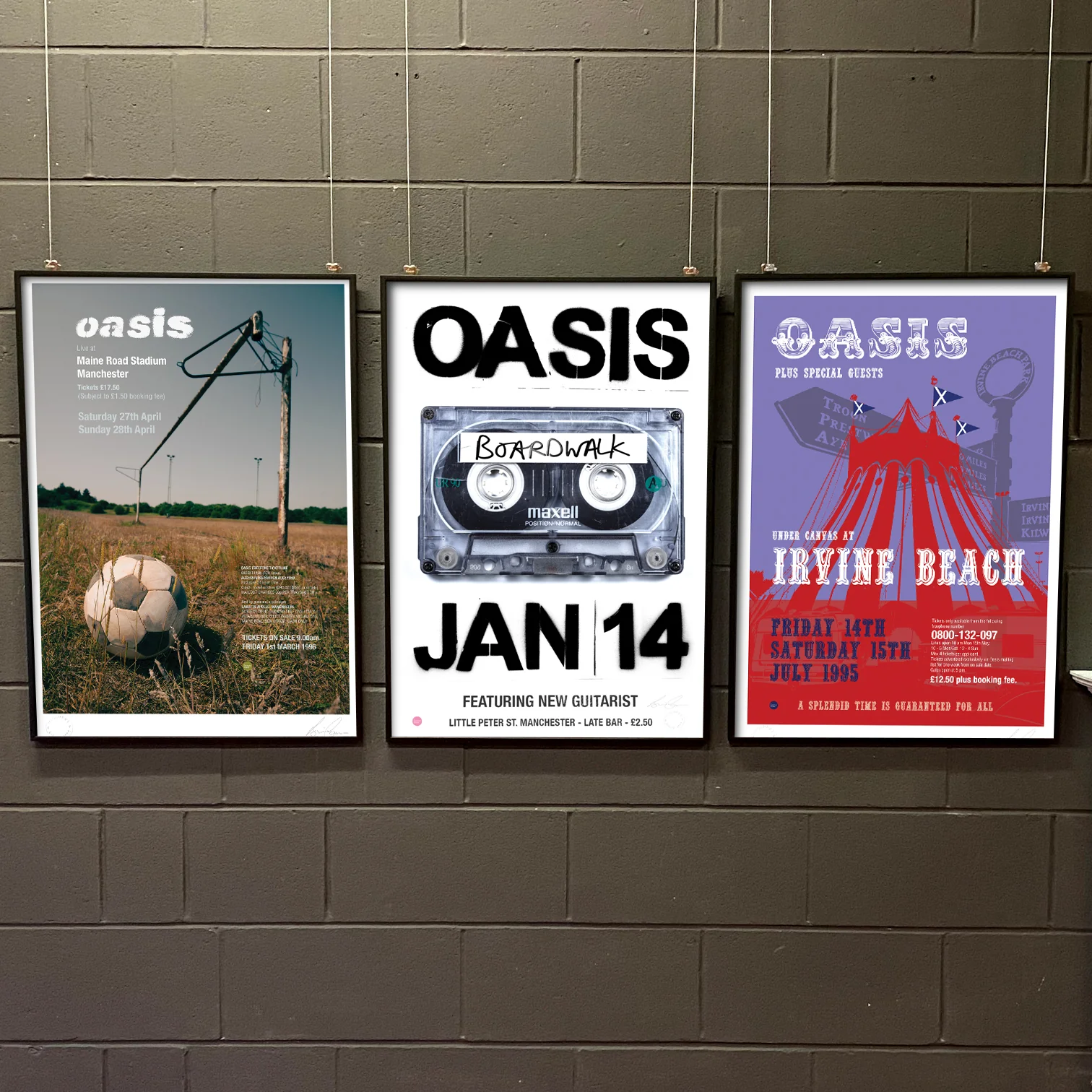Oasis - Live At The Boardwalk - Gig Poster - New Item - Image 3