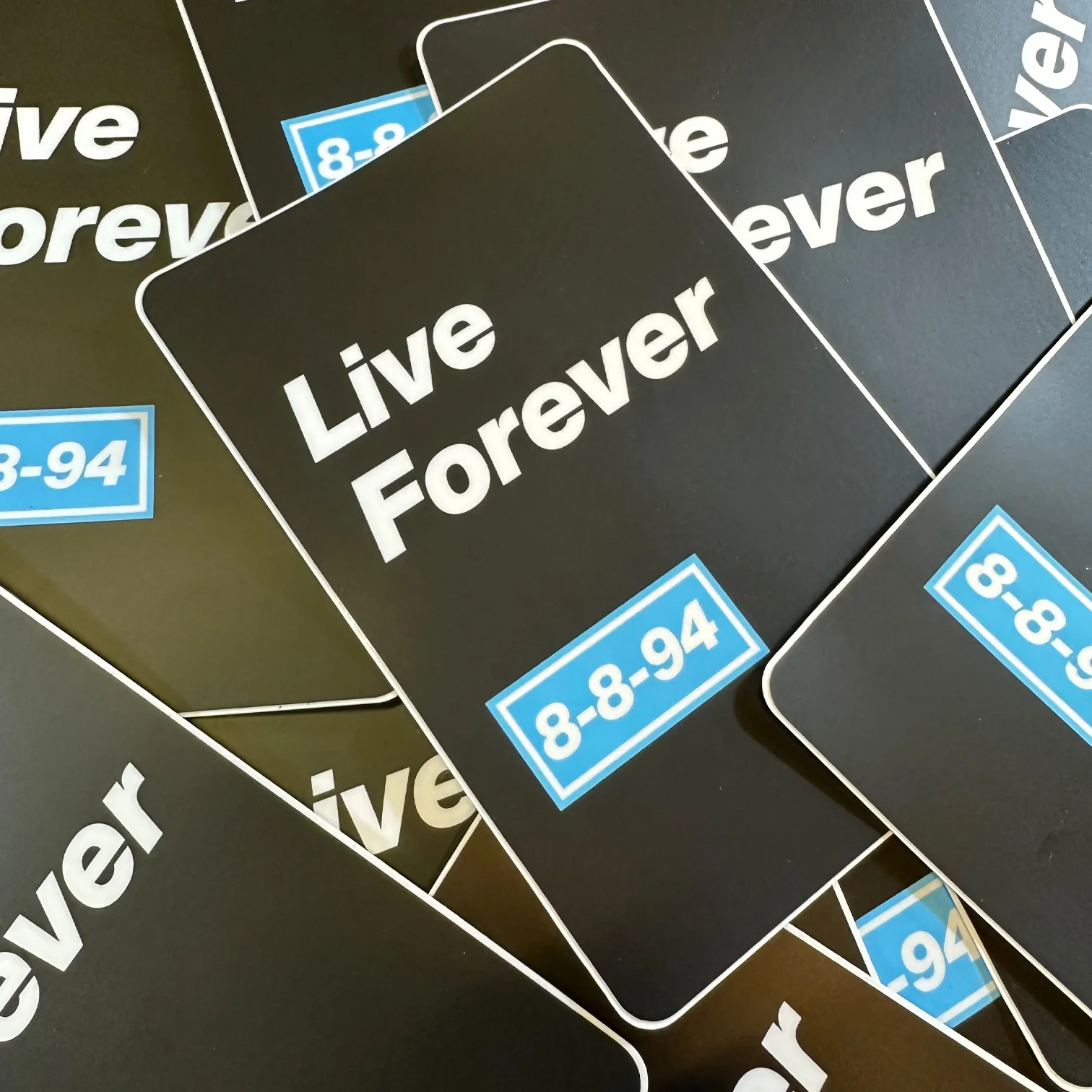 Oasis - Live Forever Sticker - New Item - Image 2