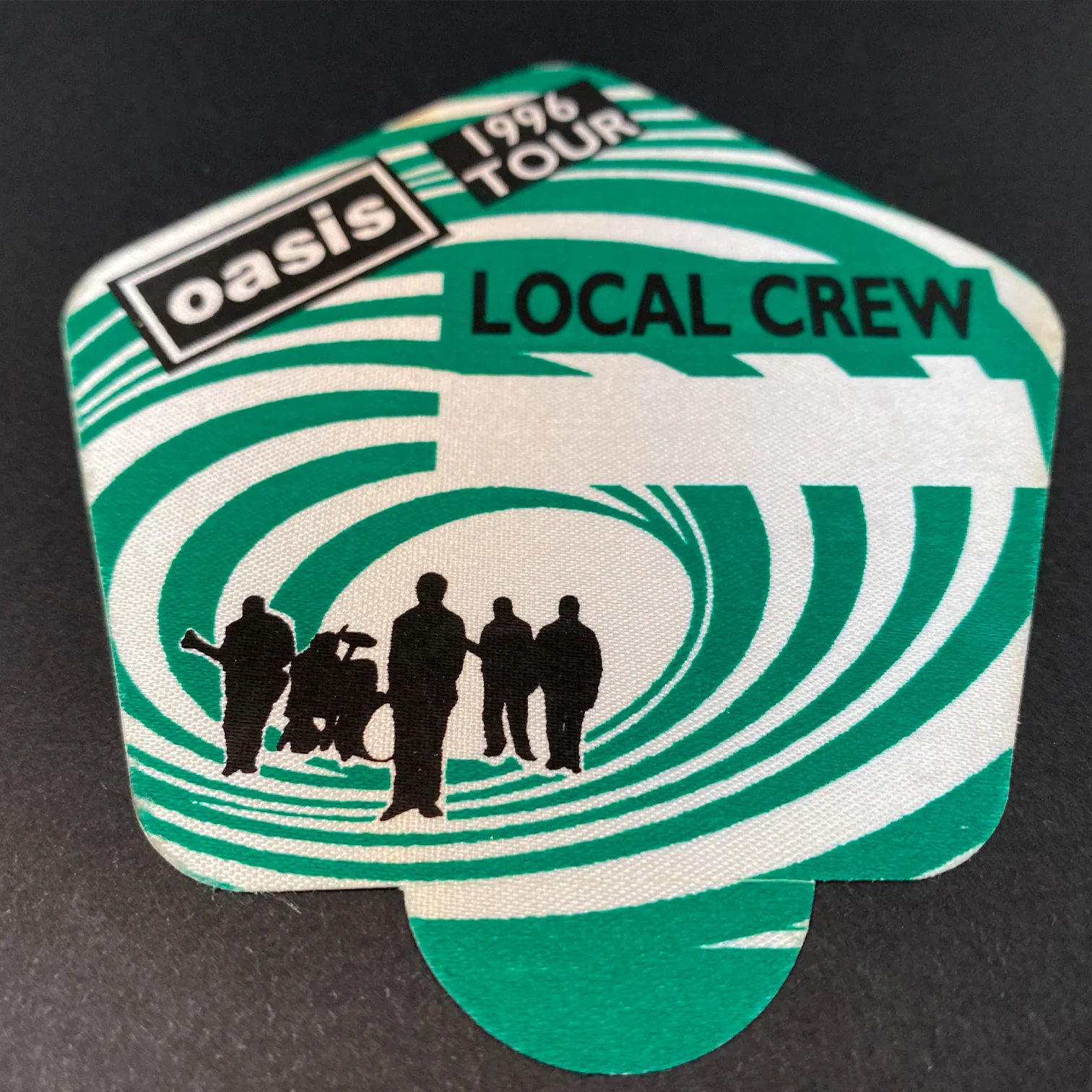 Oasis Local Crew Pass - 1996 Tour - Framed - New Item - Image 2