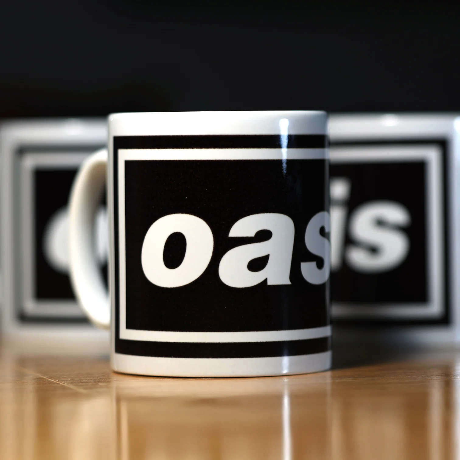 Oasis Logo Mug - Signed - New Item