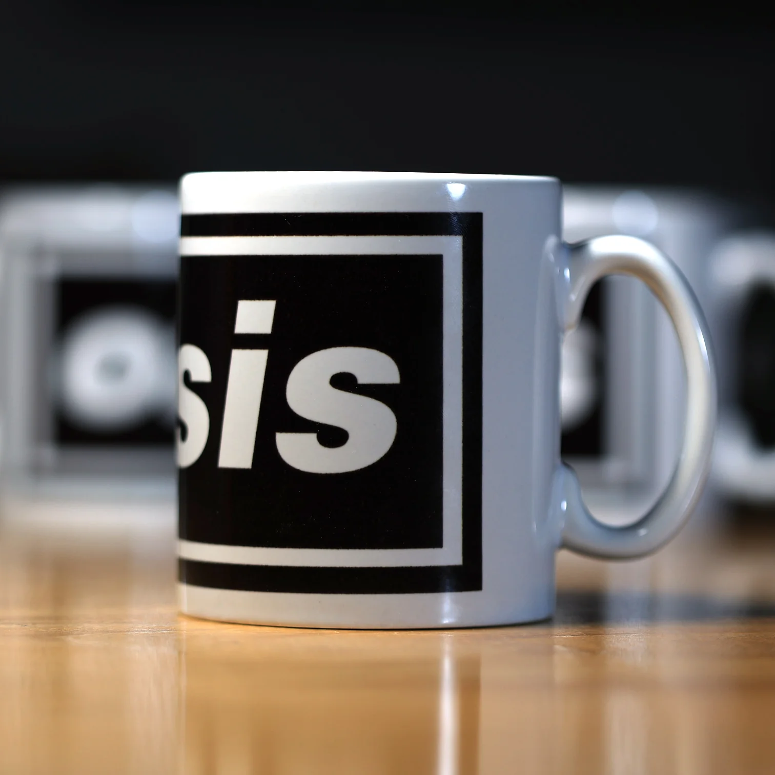Oasis Logo Mug - Signed - New Item - Image 3