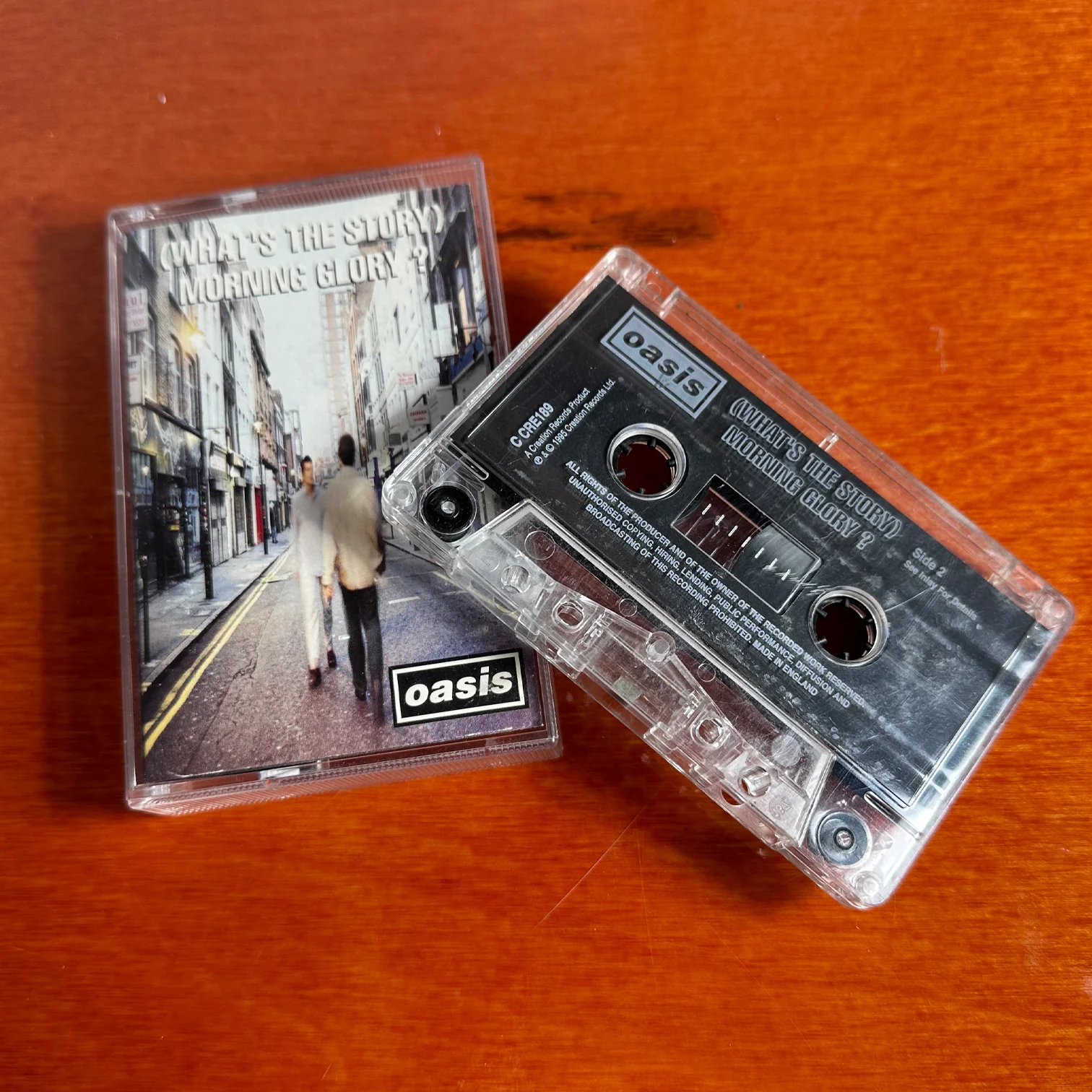 Oasis - Morning Glory - Creation Records Cassette - New Item - Image 2