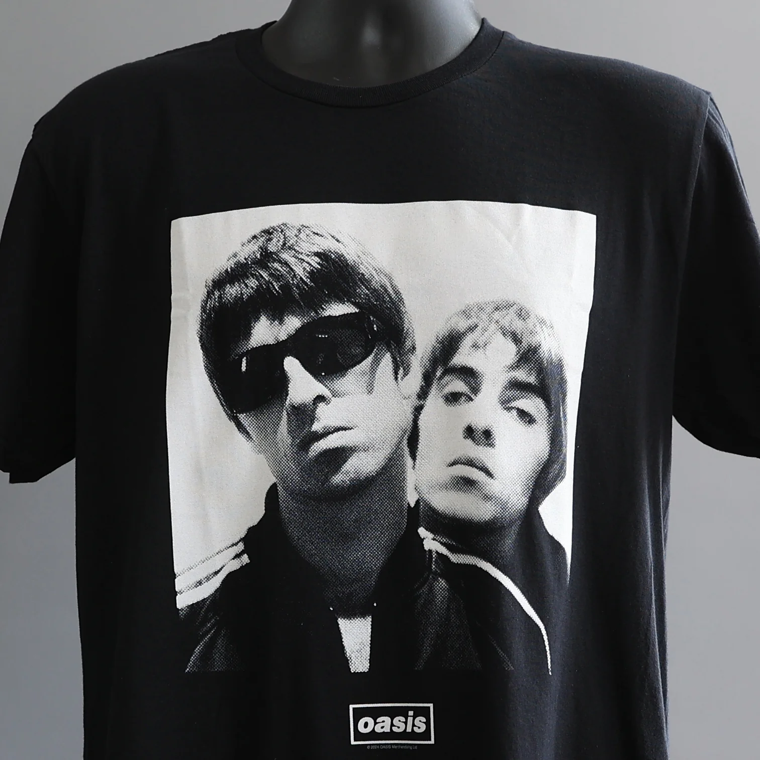 Oasis - Noel & Liam T Shirt BLACK - New Item - Image 2