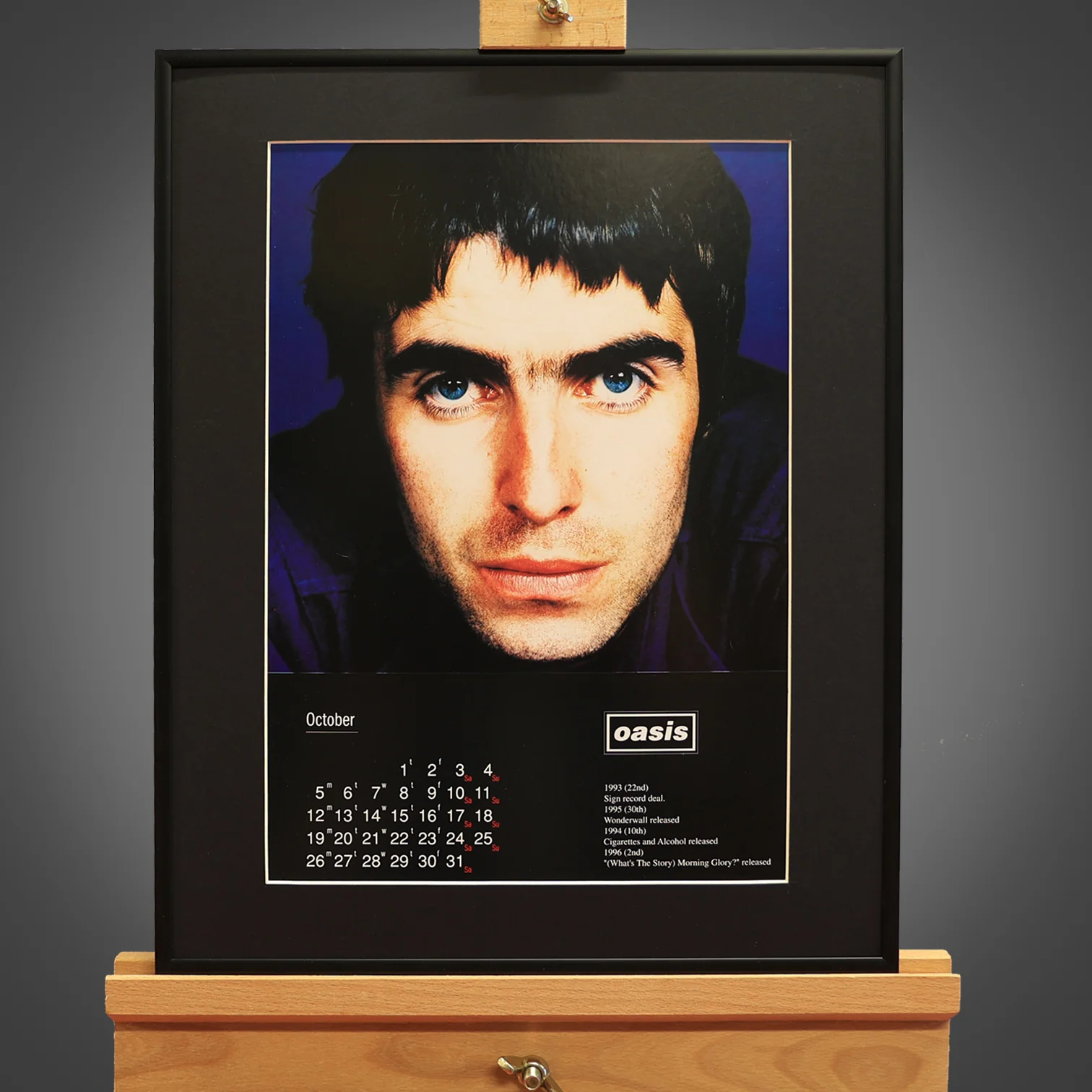 Oasis Personalised Calendar