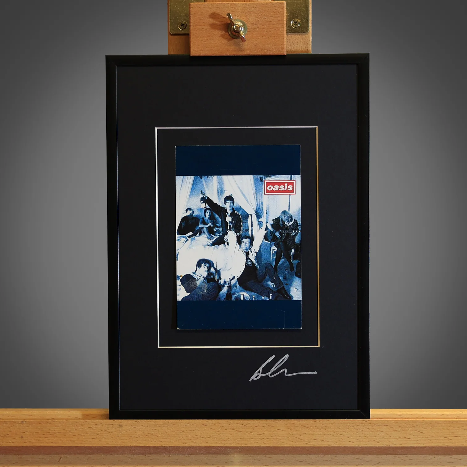 Oasis - Original 1994 'Cigarettes & Alcohol' Framed Promo Postcard - New Item