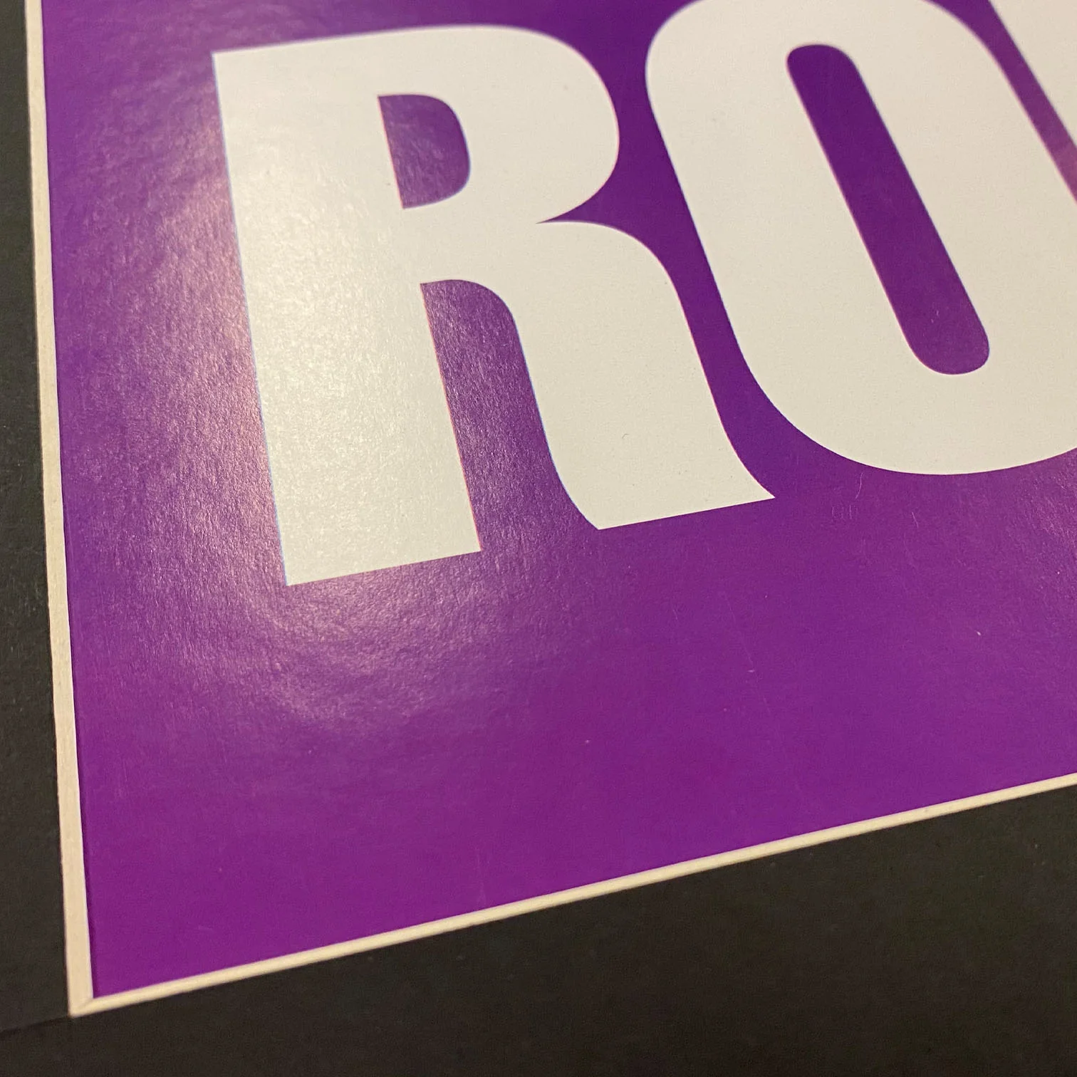 Oasis 'Roll With It' 1995 Original Street Flyposter - New Item - Image 3