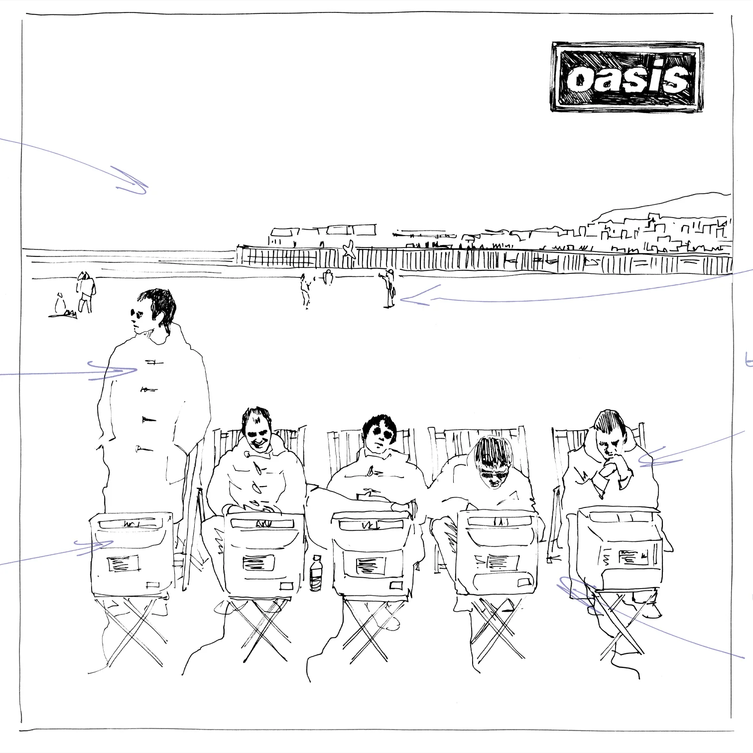 Oasis - Roll With It - Ltd Edition Illustration Print - New Item - Image 2