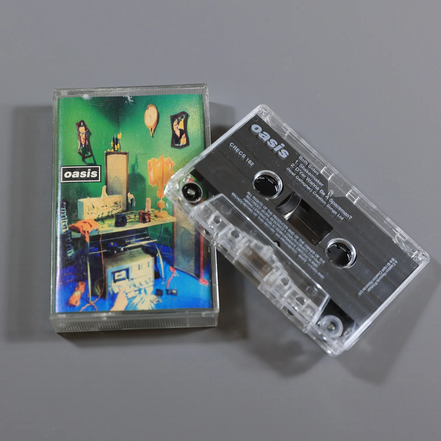 Oasis - Shakermaker Creation Records Cassette - New Item