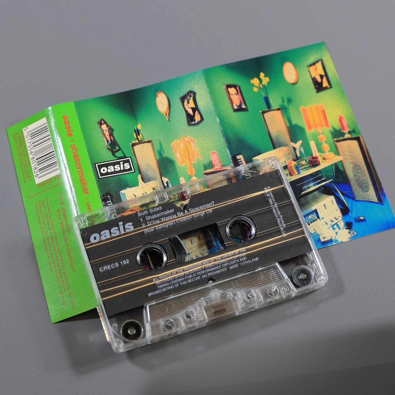 Oasis - Shakermaker Creation Records Cassette - New Item - Image 2