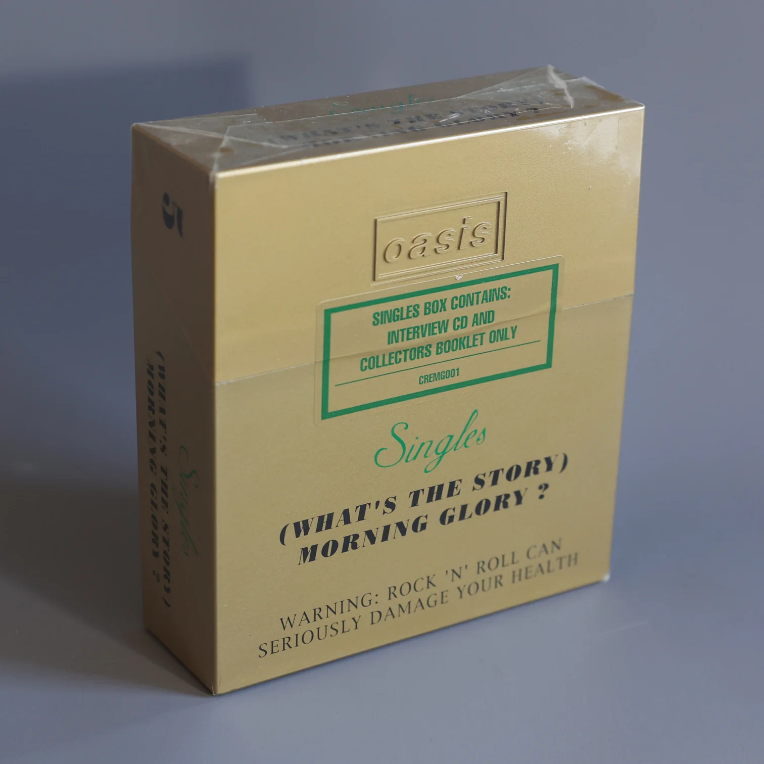 Oasis - Sealed Morning Glory 'Benson & Hedges' Cig Box CD Set - New Item