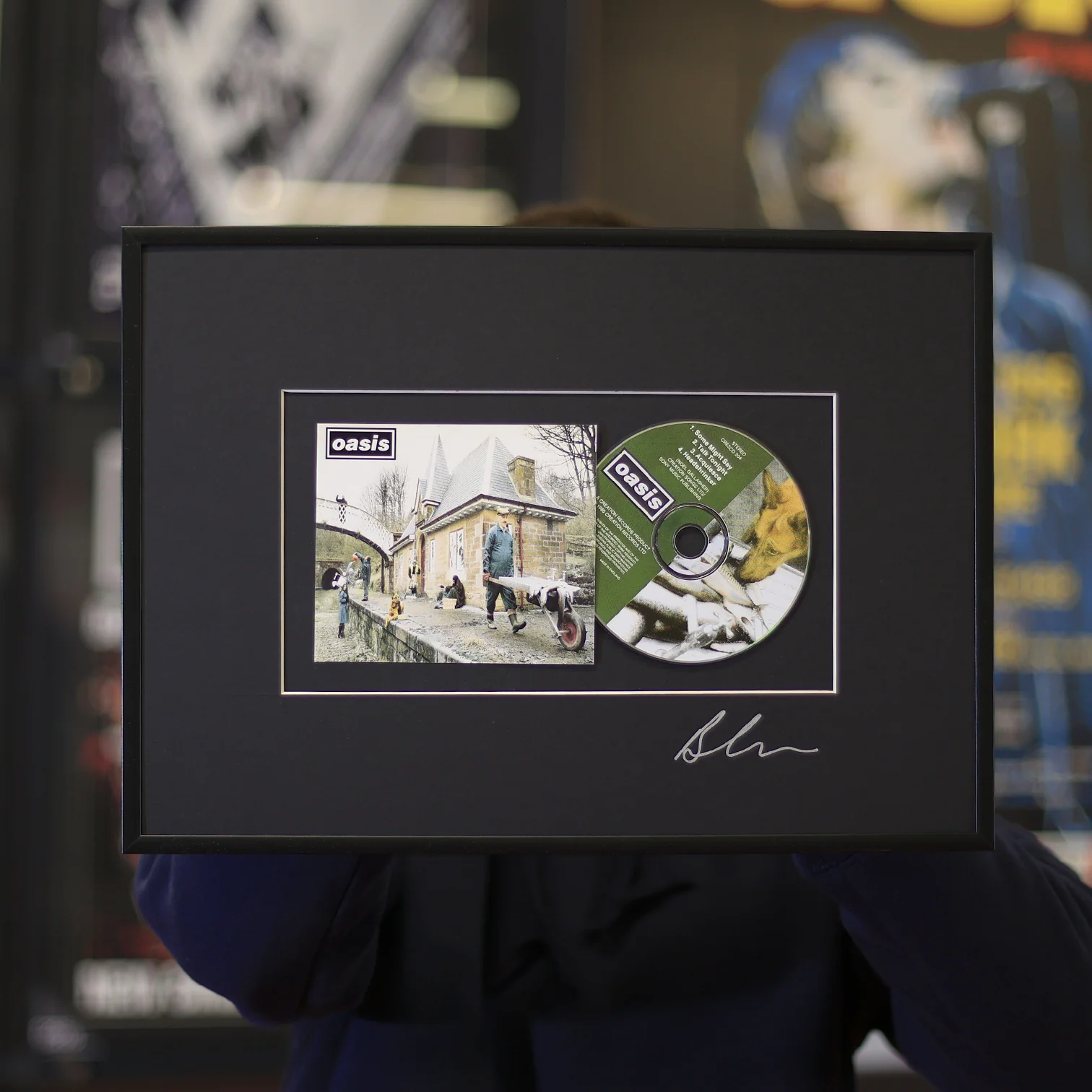 Oasis - Some Might Say - Framed CD - New Item - Image 2