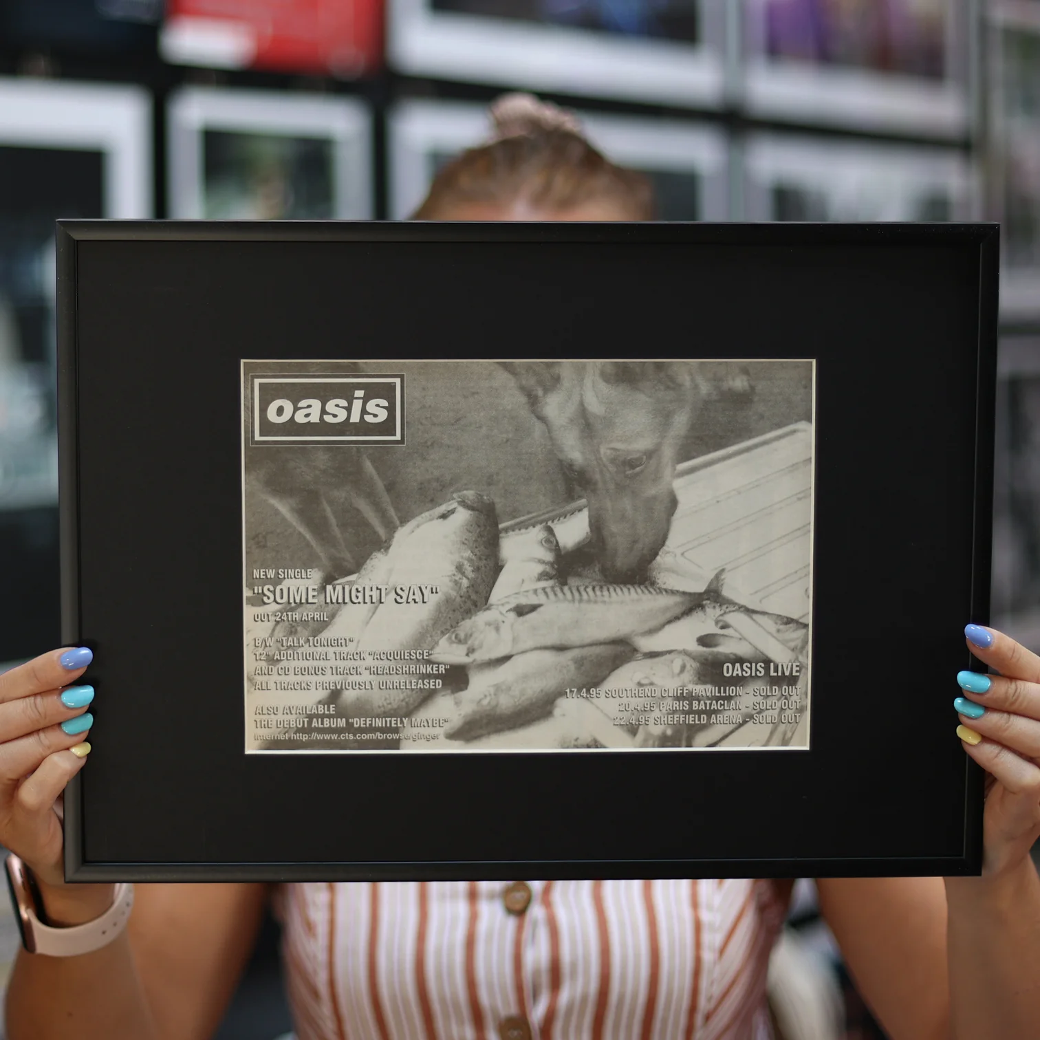 Oasis - Some Might Say - Original 1995 press ad - New Item - Image 2