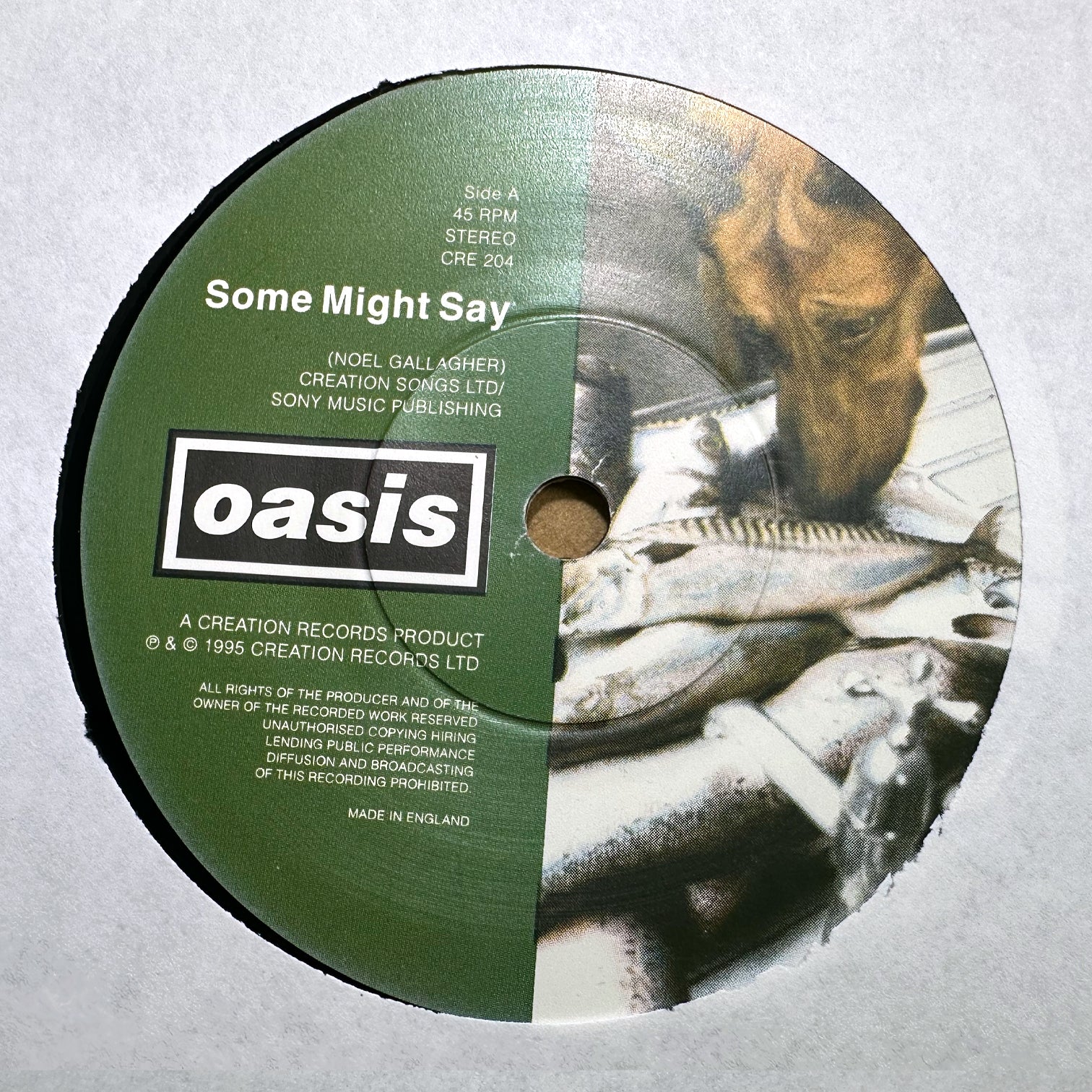 Oasis - UNPLAYED Some Might Say - First Pressing - 7 Inch Vinyl - New Item - Image 5