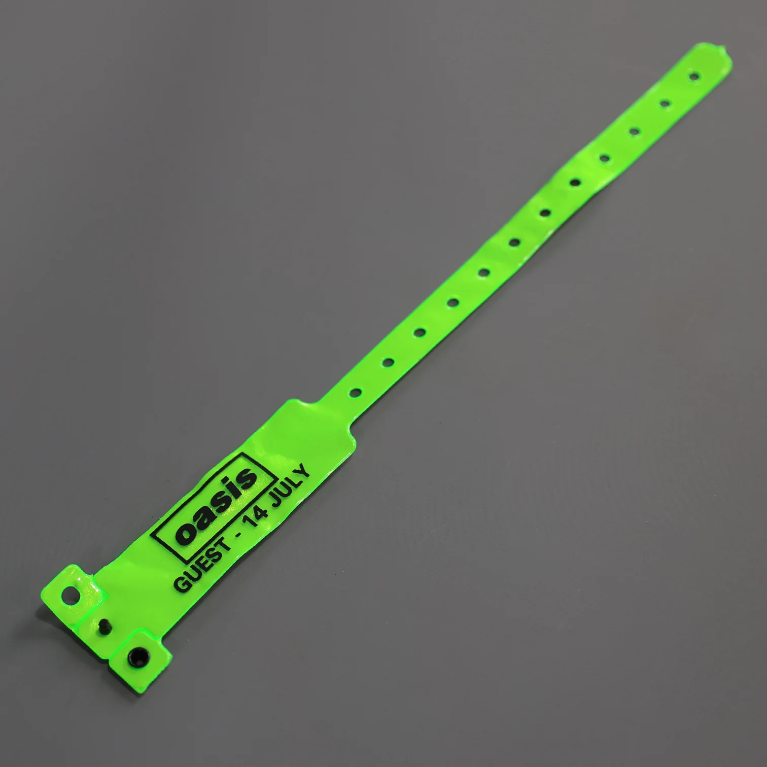 Oasis - UNUSED Irvine Beach 14th July Guest Wristband - New Item - Image 2