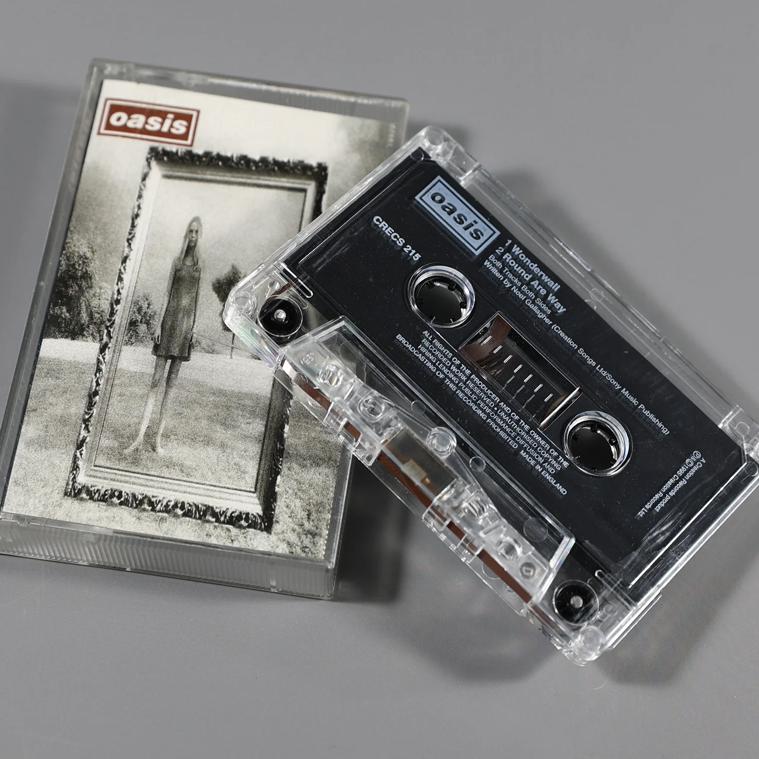 Oasis - Wonderwall Creation Records Cassette - New Item - Image 2