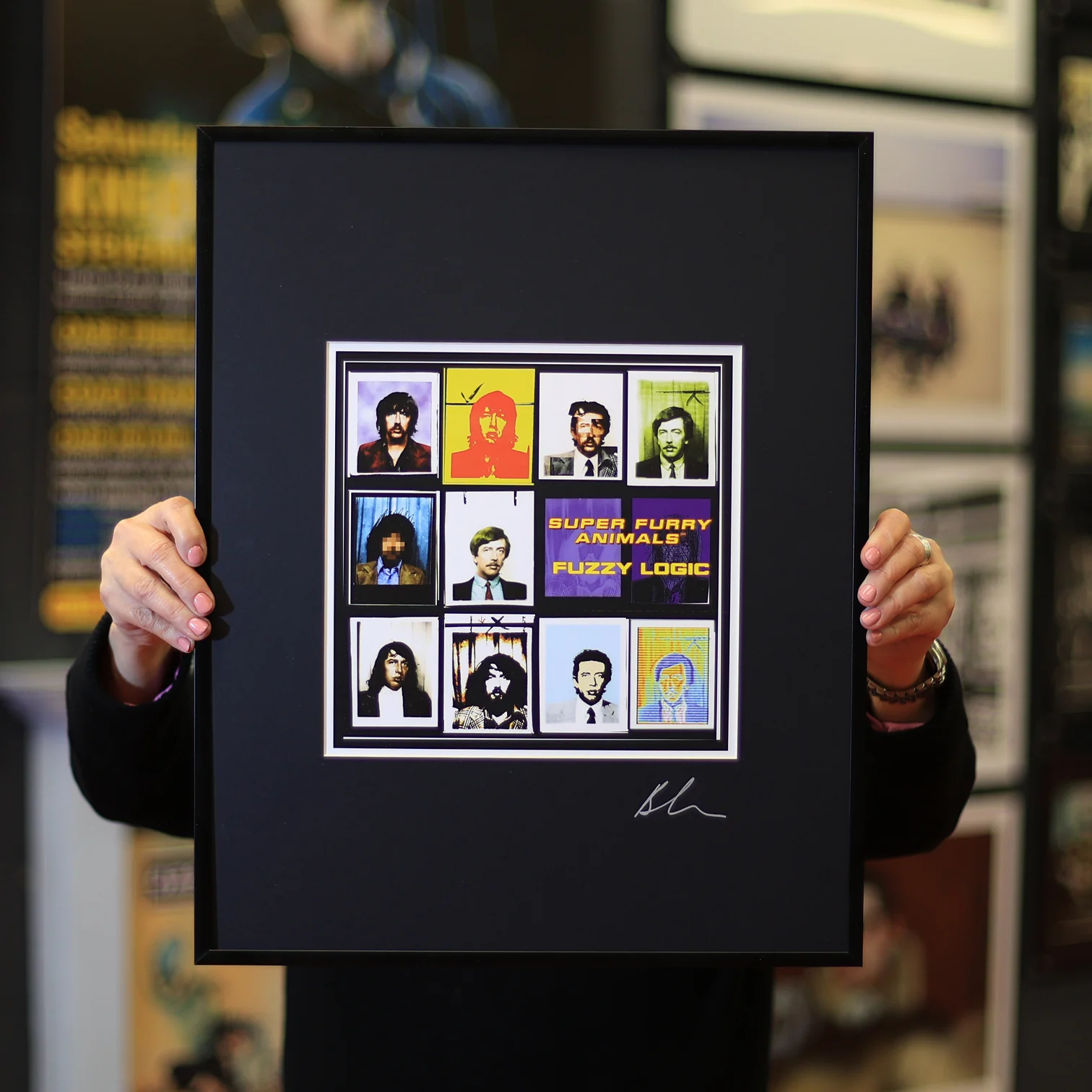 Super Furry Animals - Fuzzy Logic - Framed Printers Proof - New Item - Image 5