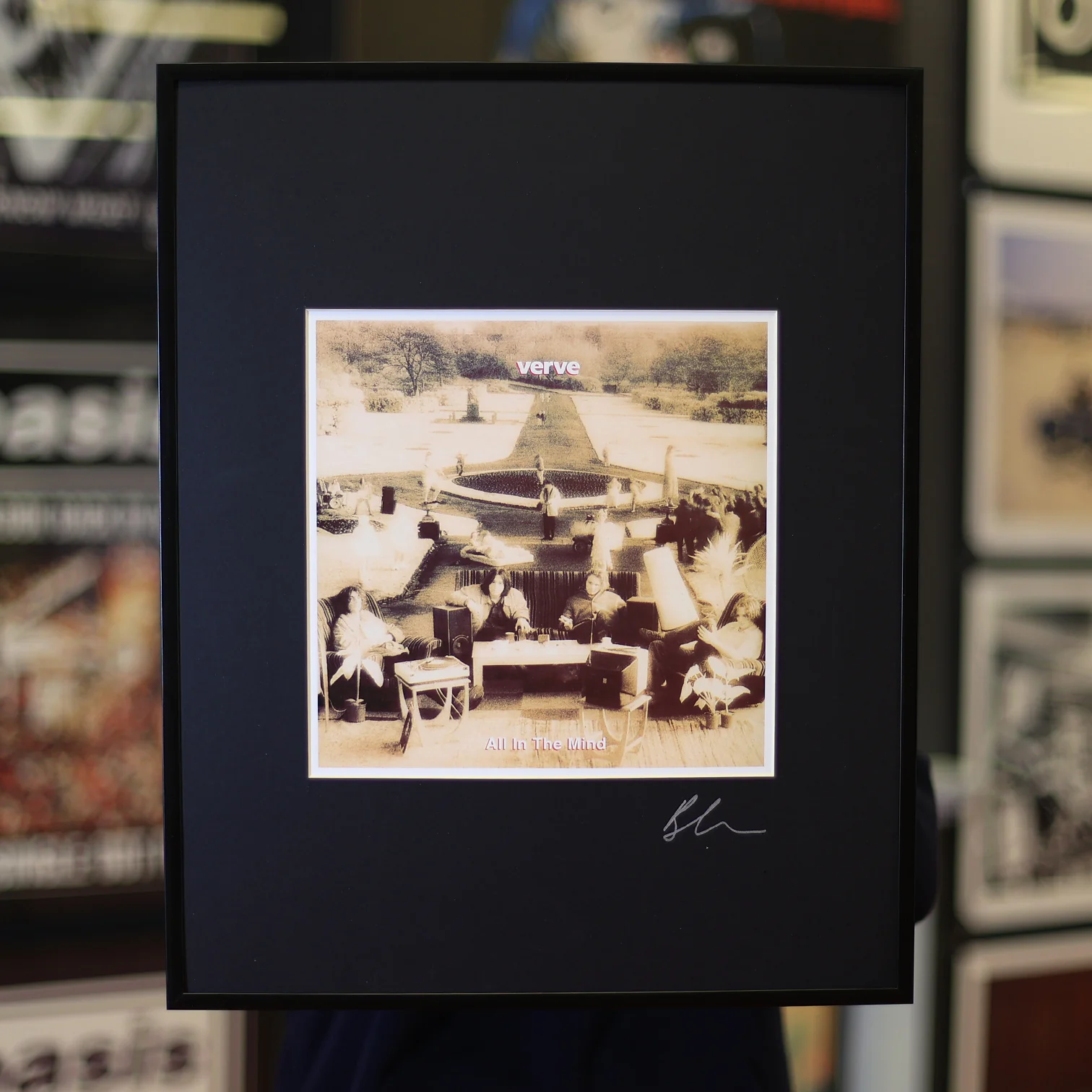 The Verve - All In The Mind - Framed Printers Proof - New Item - Image 5