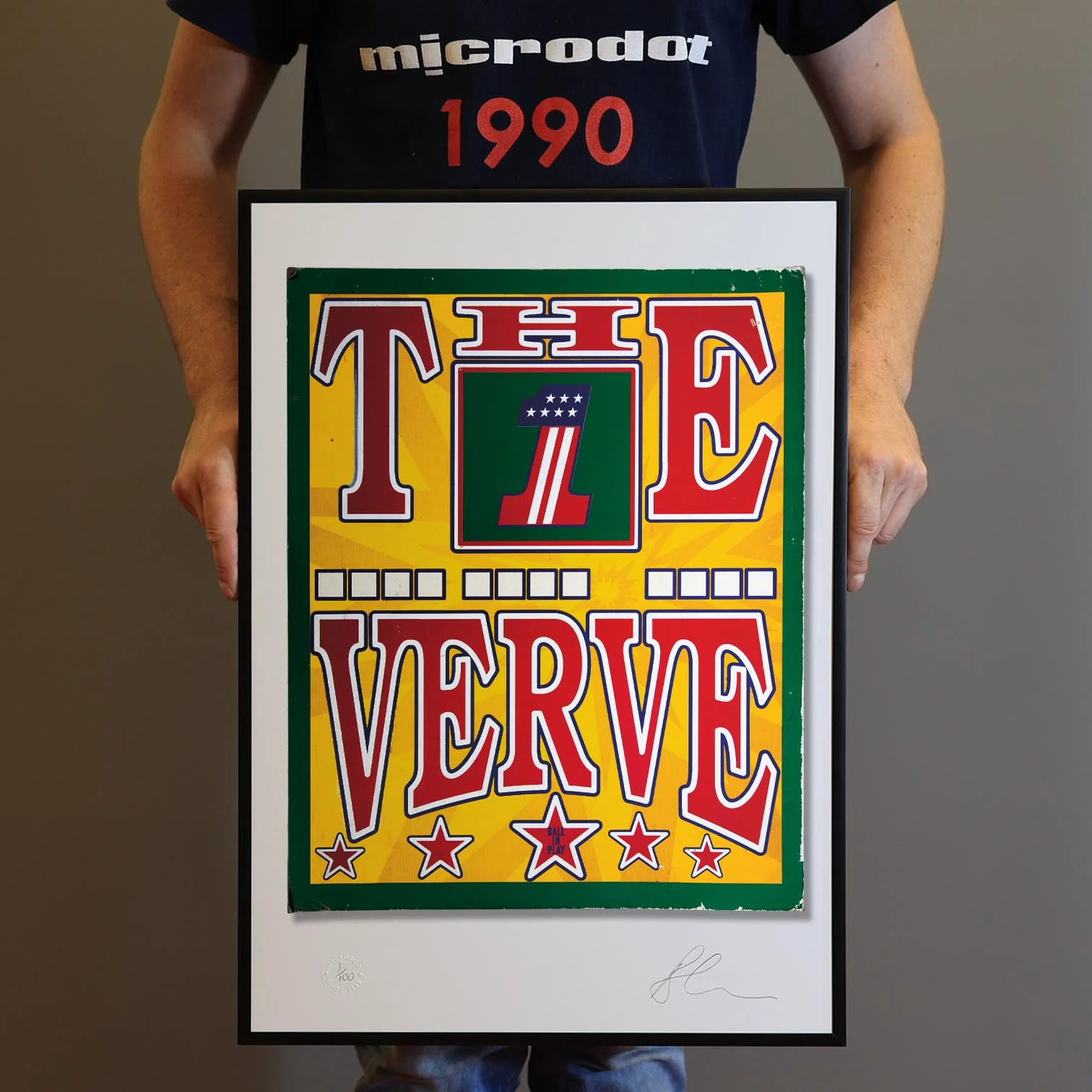 The Verve - No Come Down Pinball Print - New Item - Image 3