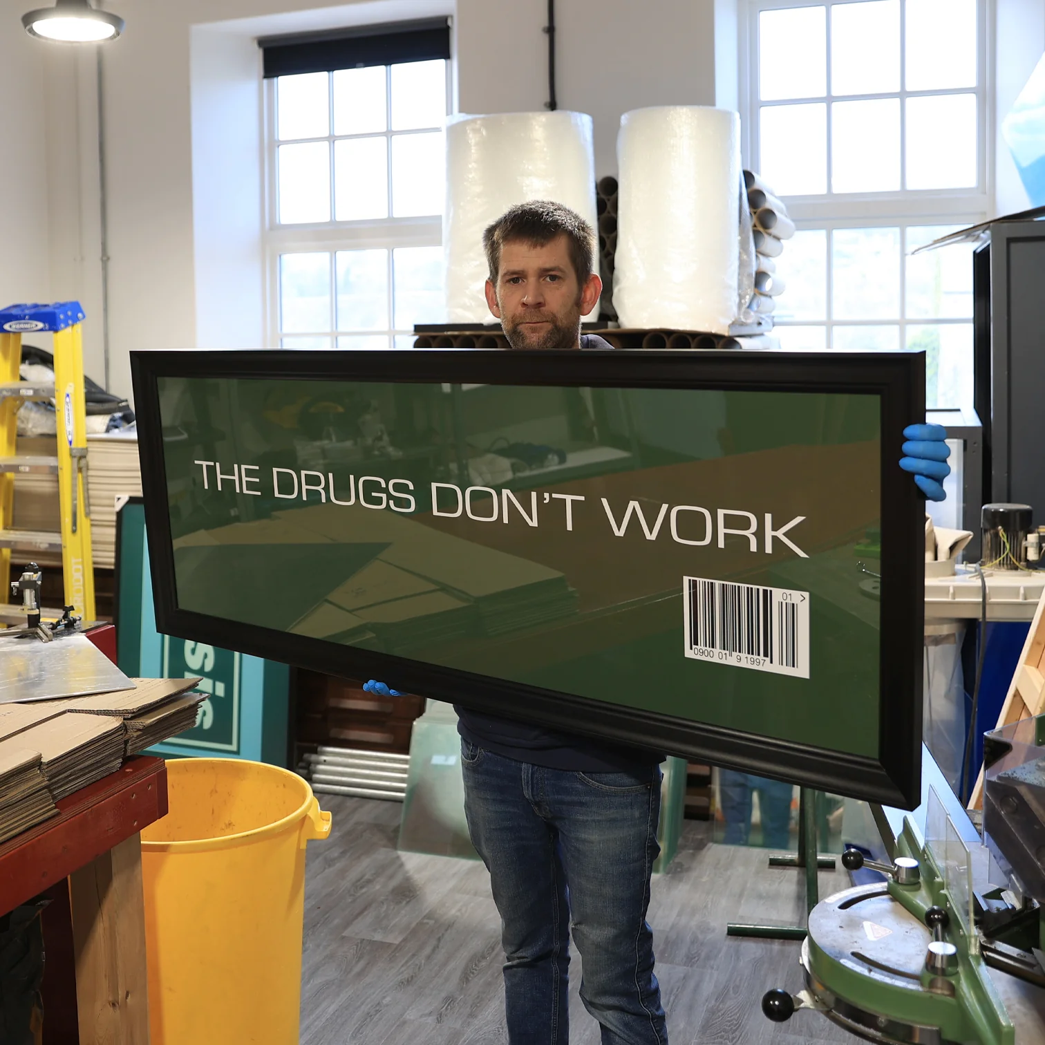 The Verve - The Drugs Don't Work - Promo Banner - New Item