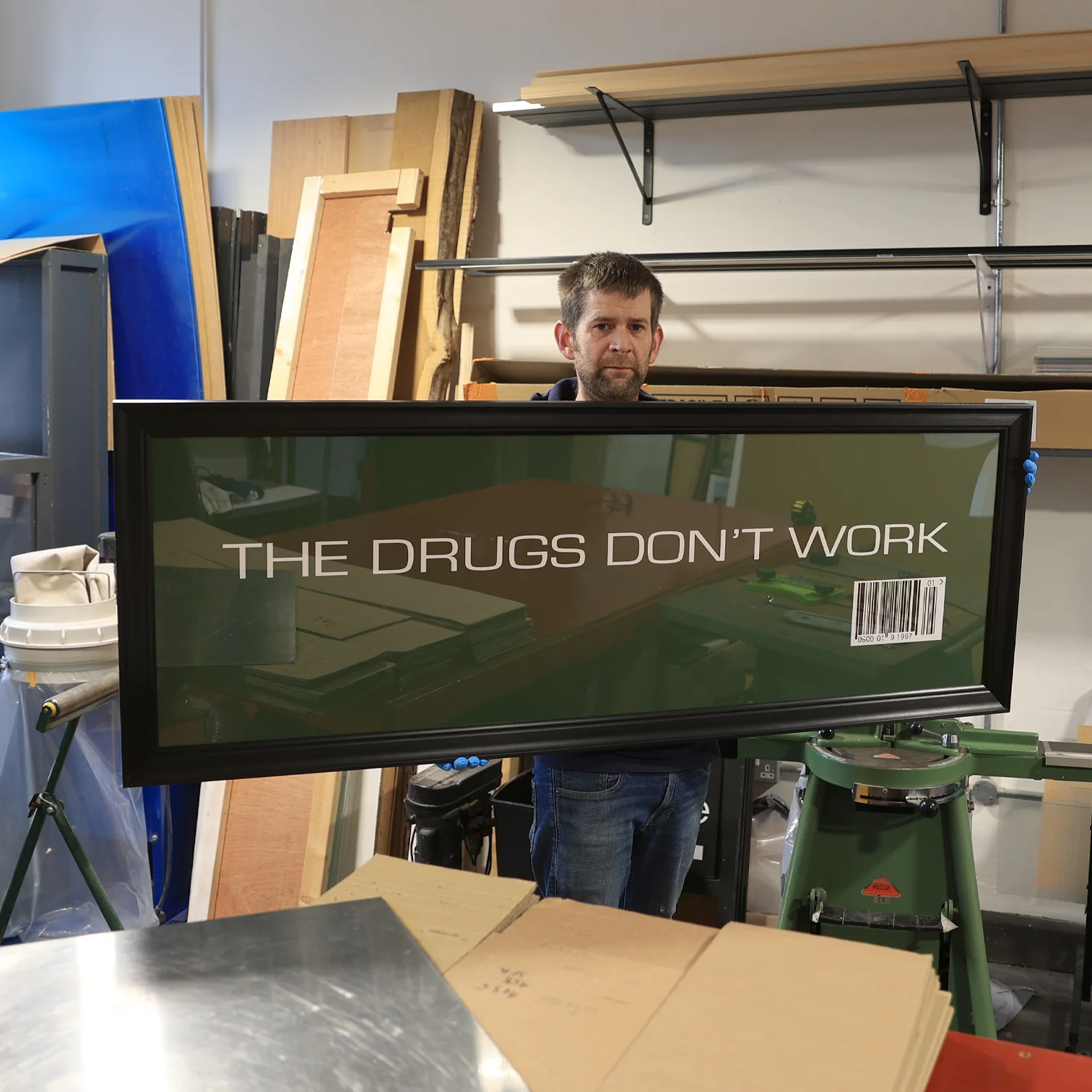 The Verve - The Drugs Don't Work - Promo Banner - New Item - Image 2