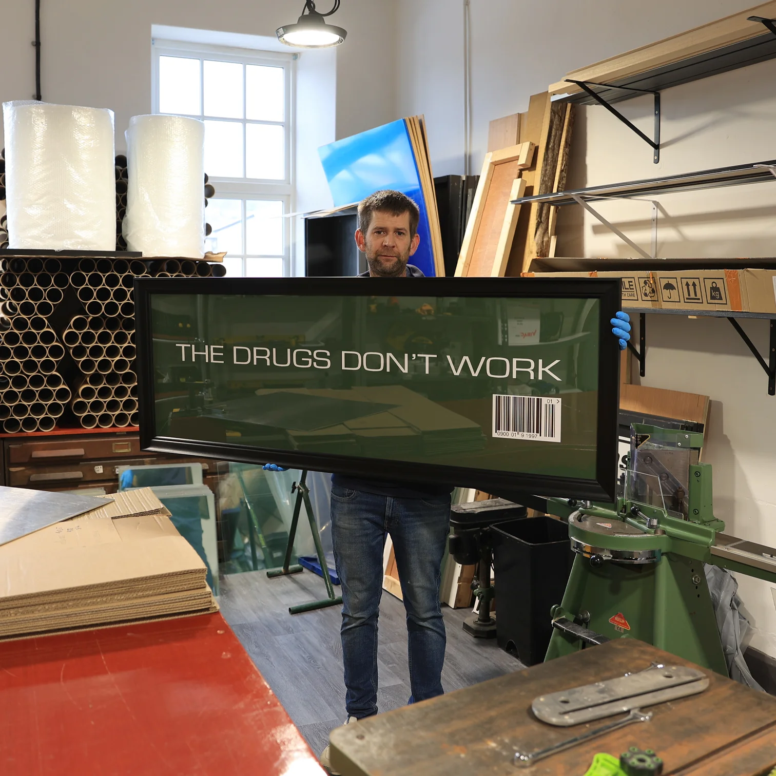 The Verve - The Drugs Don't Work - Promo Banner - New Item - Image 3